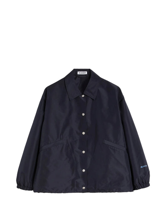 logo-print technical shirt