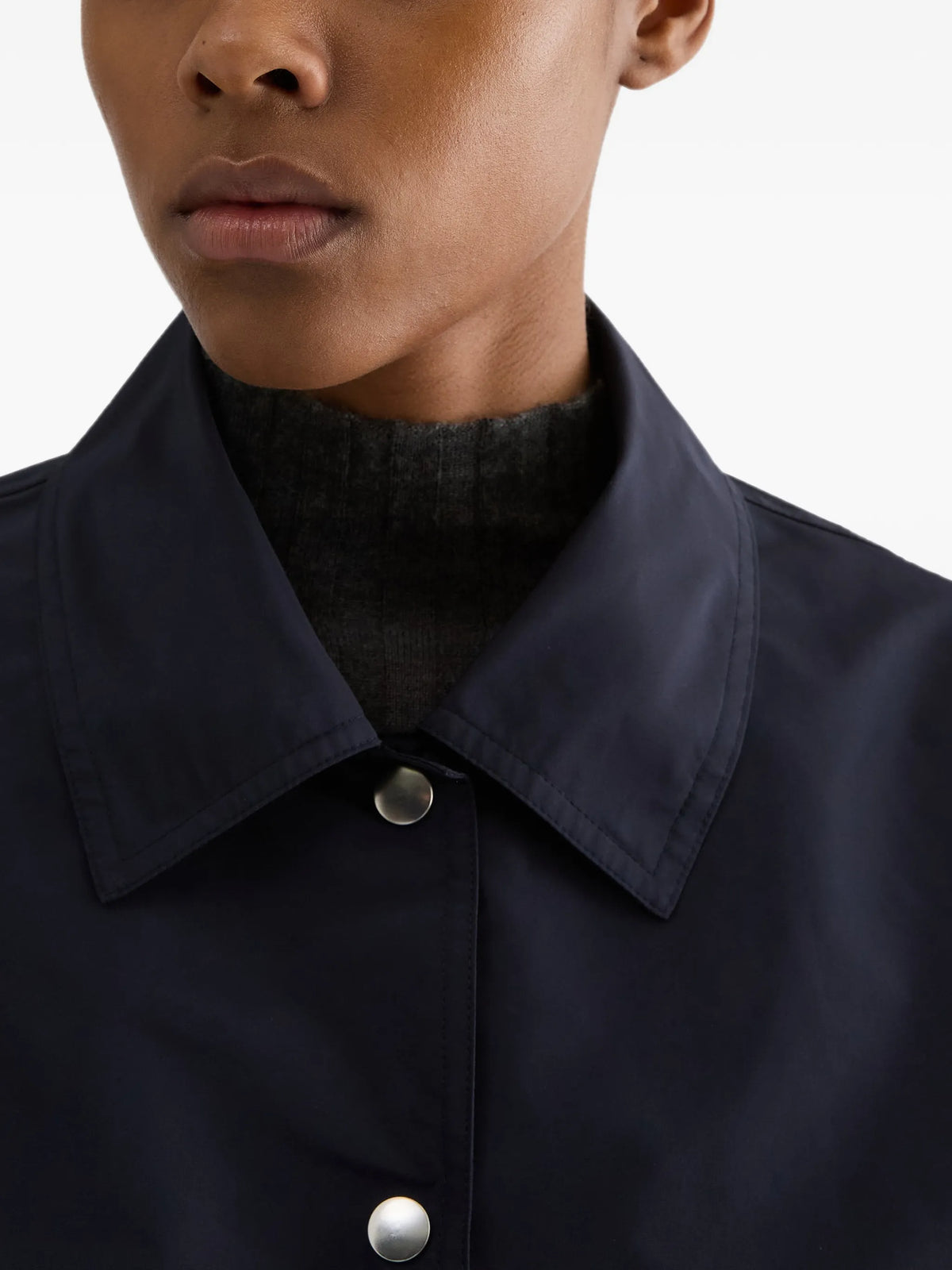 relaxed-fit technical faille blouson