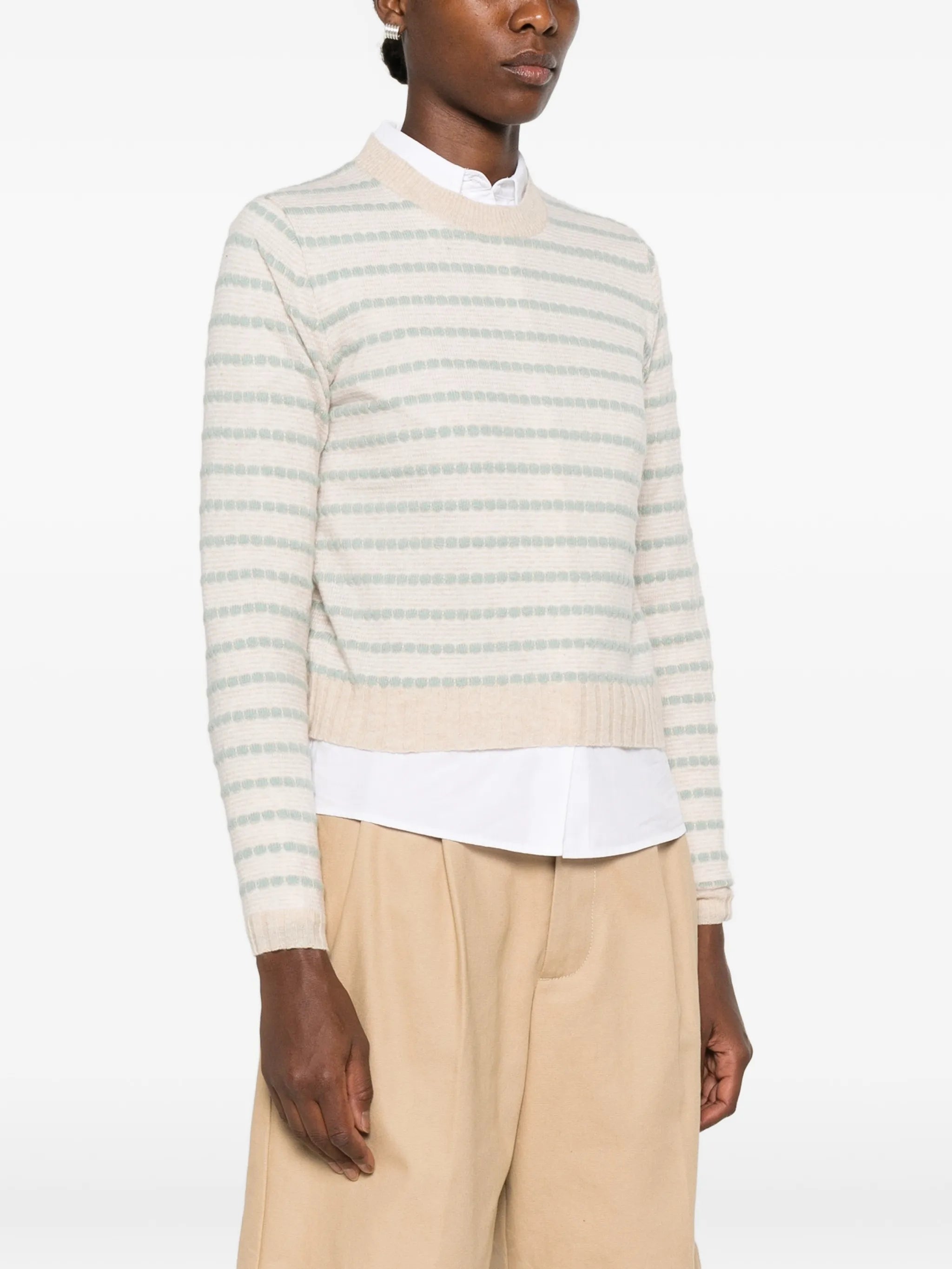Pebble stripe sweater