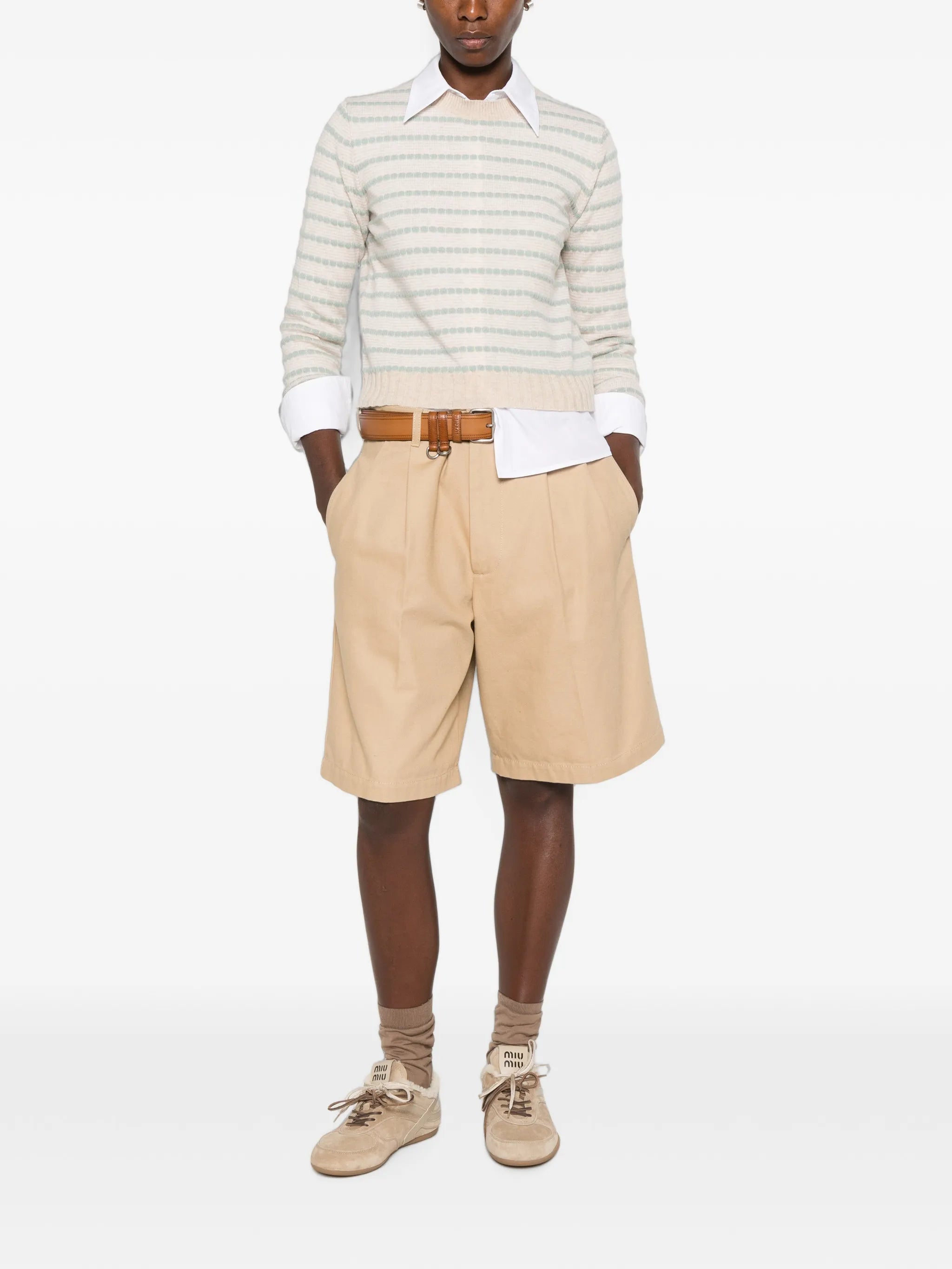 Pebble stripe sweater