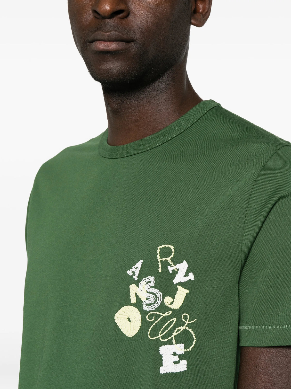 scattered-letters T-shirt