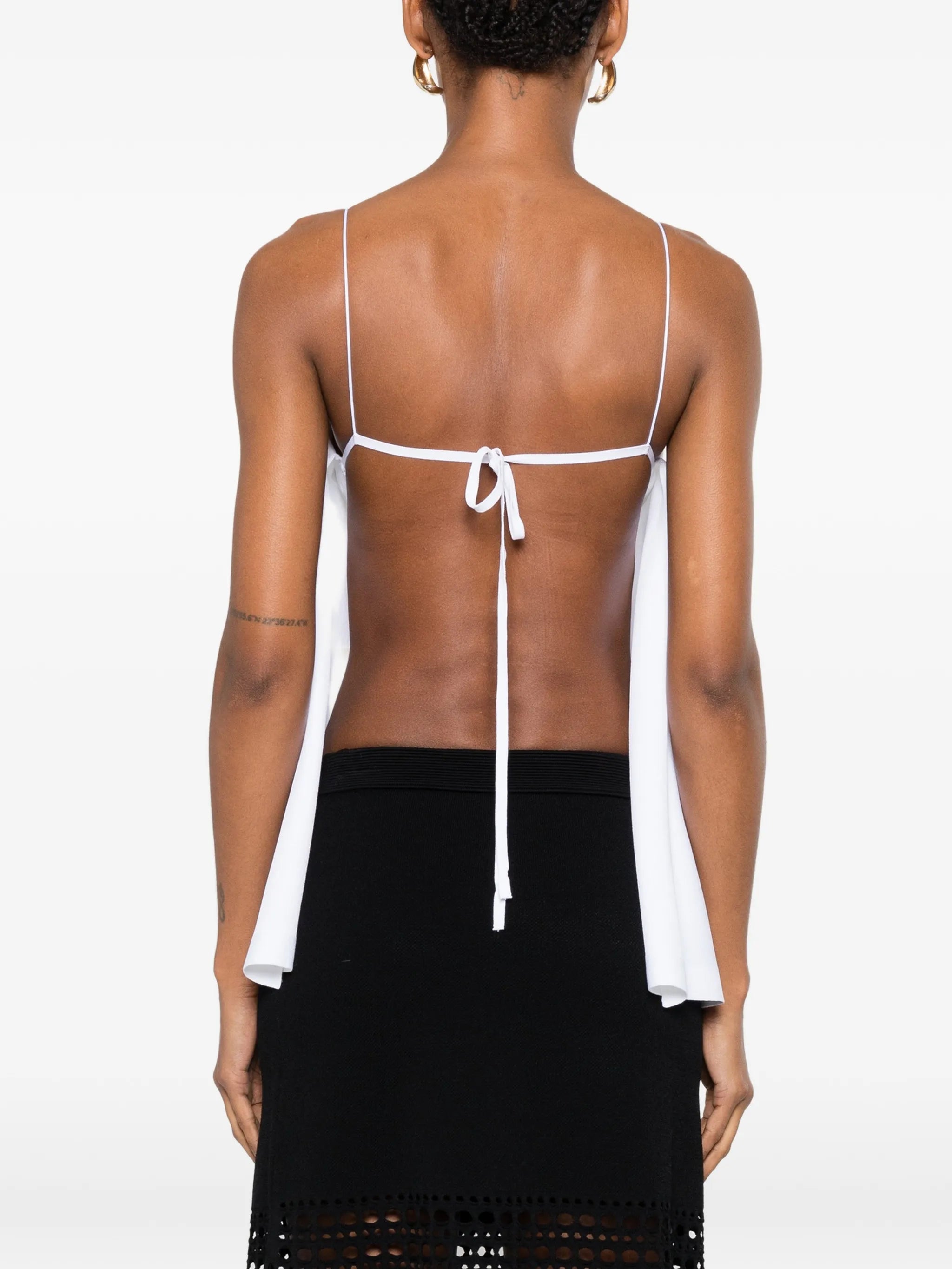 The Haut Voile tie-back top