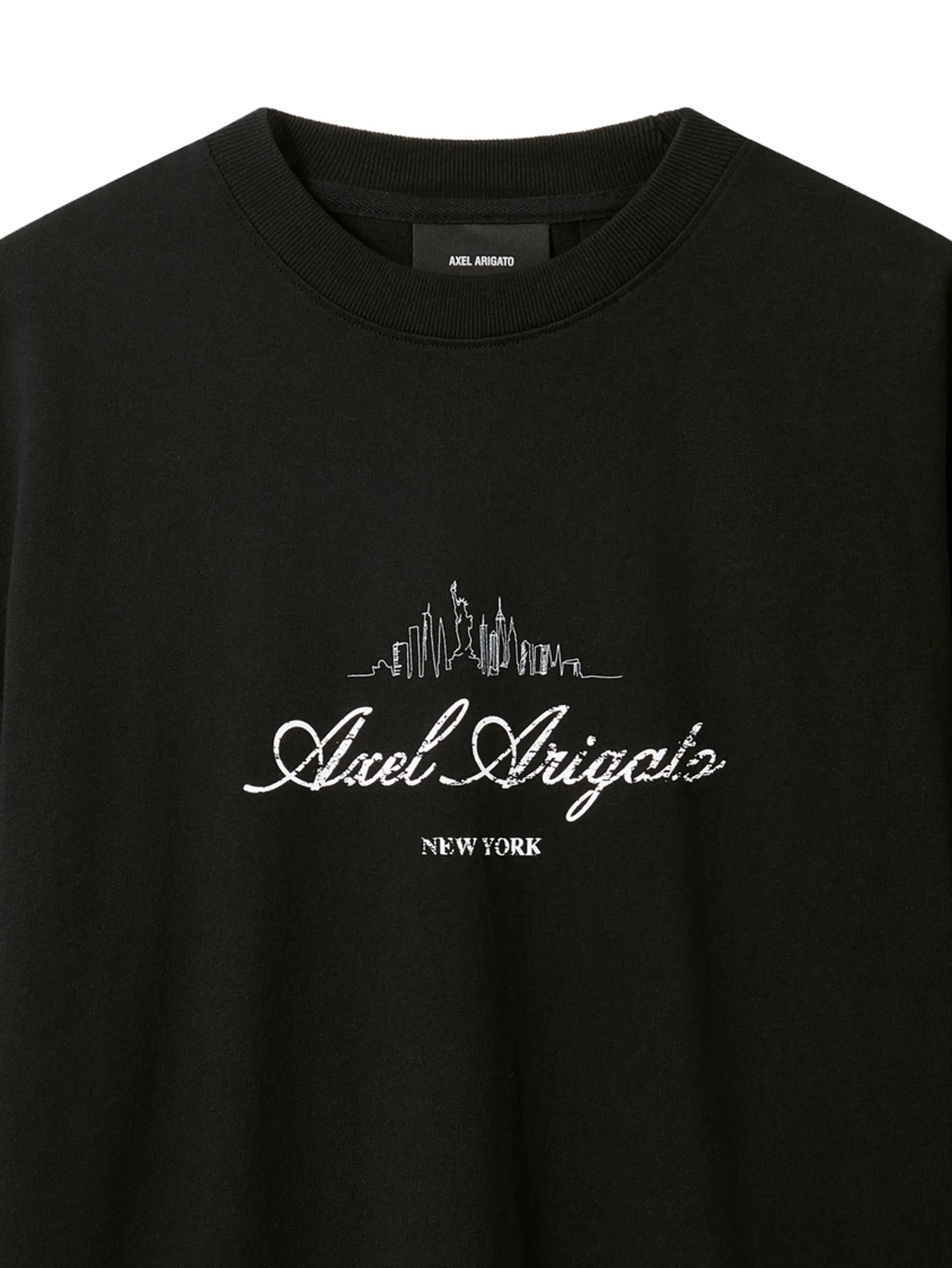 logo-embroidered dropped-shoulder T-shirt