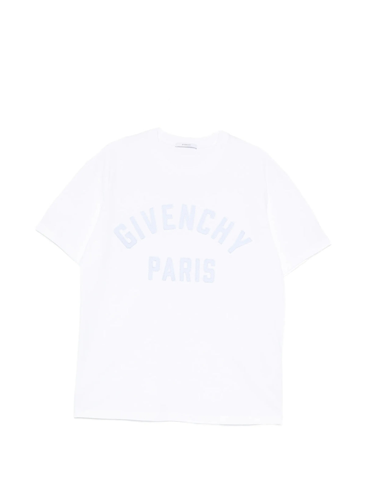 T-shirt in cotton with Givenchy Paris embroidery