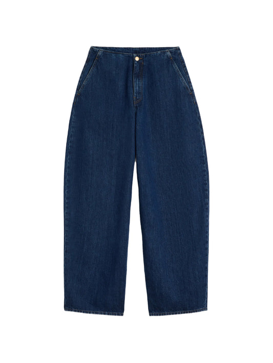 relaxed-fit lightweight denim