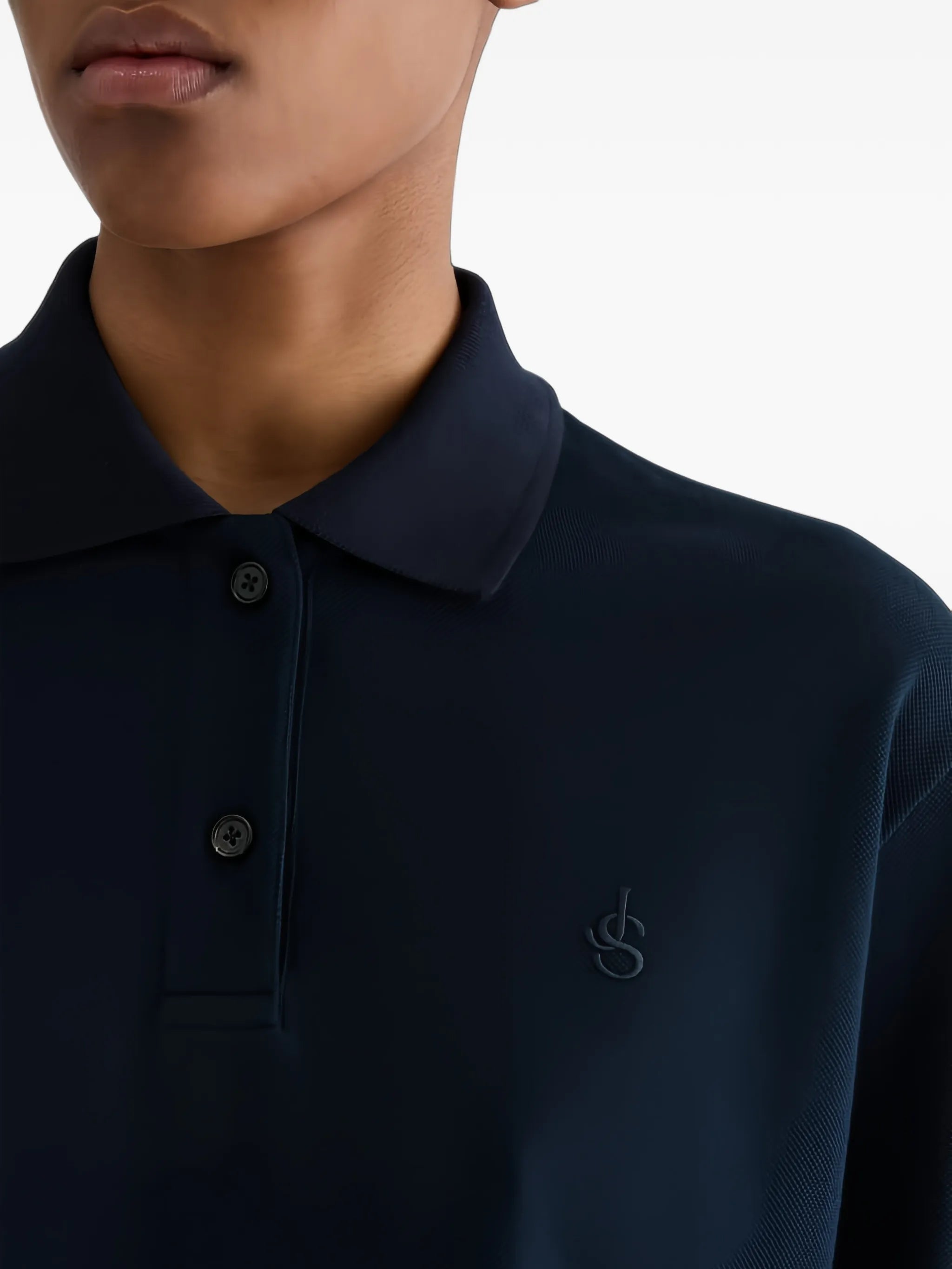 cotton piquet polo T-shirt
