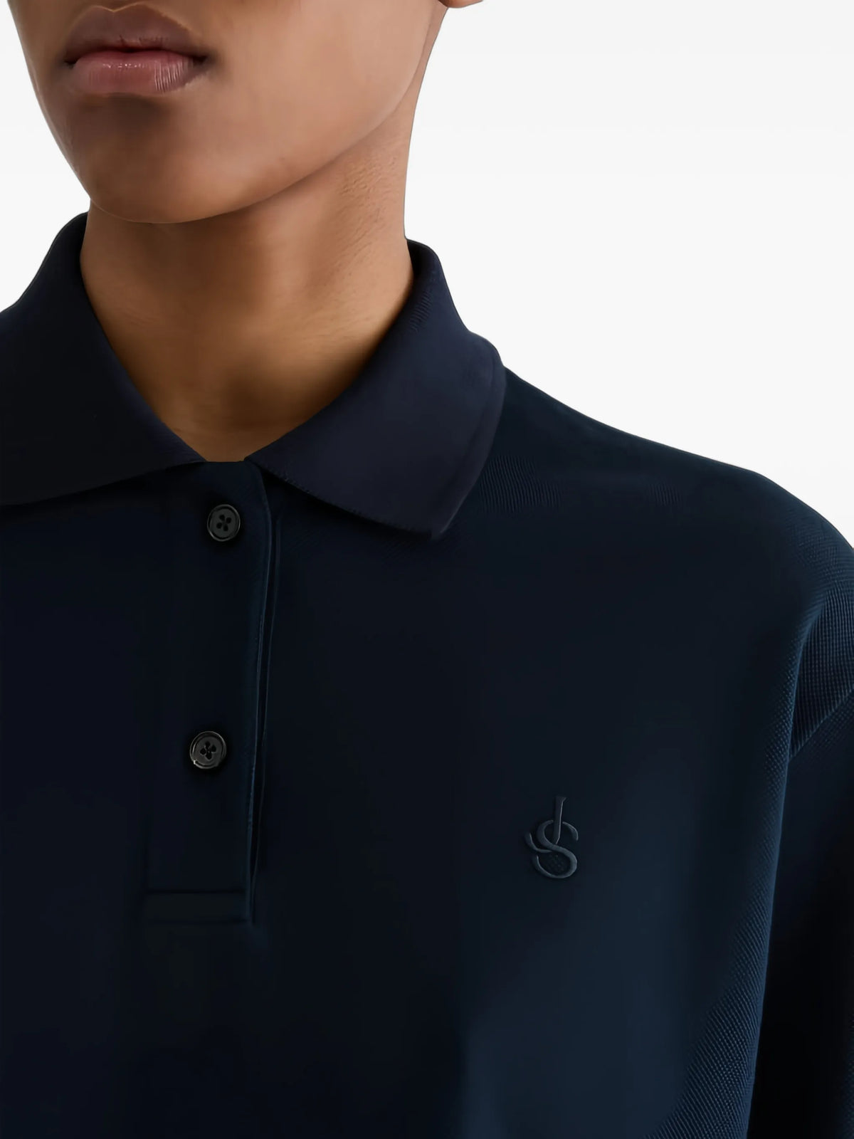 cotton piquet polo T-shirt