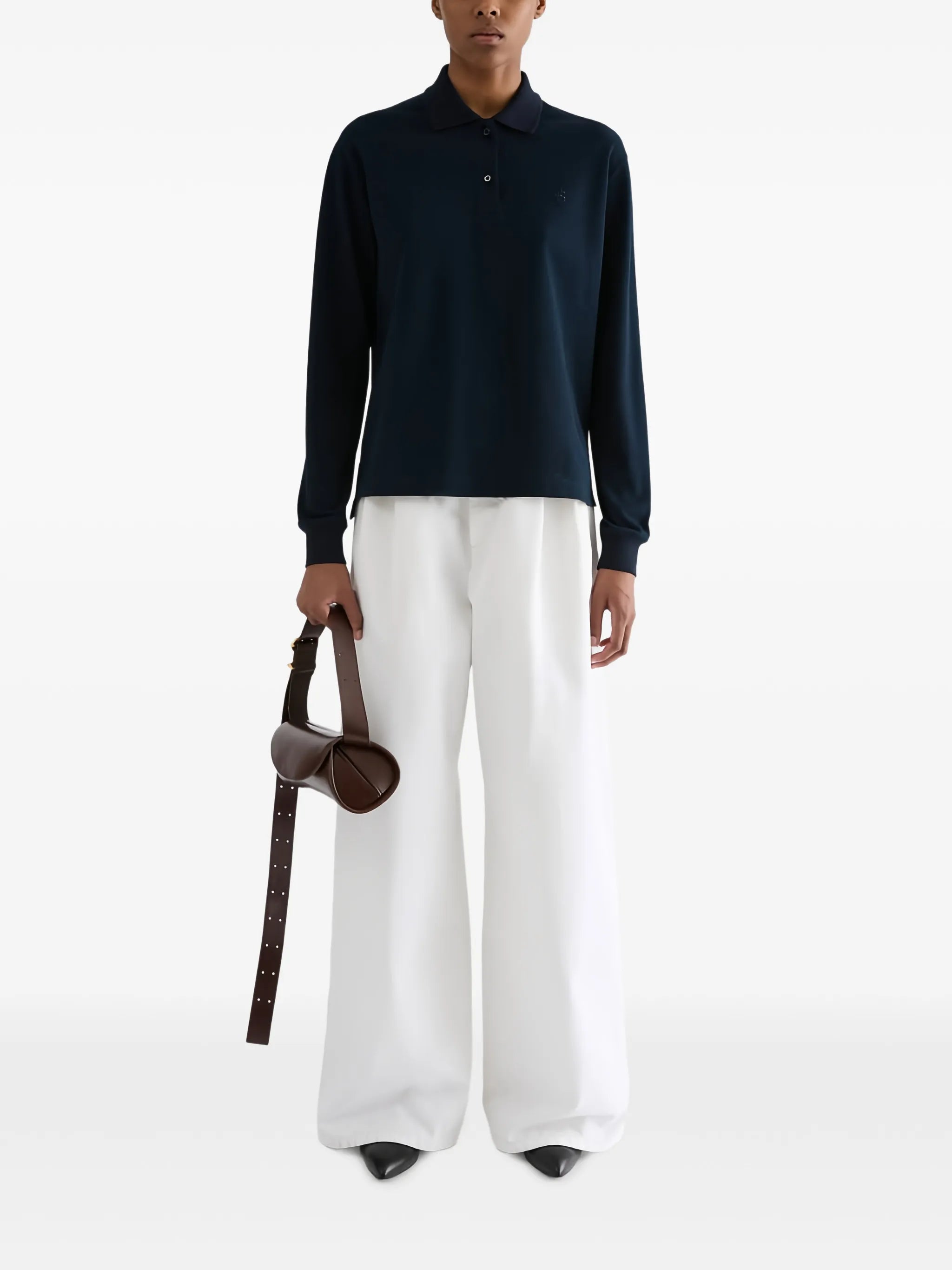 cotton piquet polo T-shirt