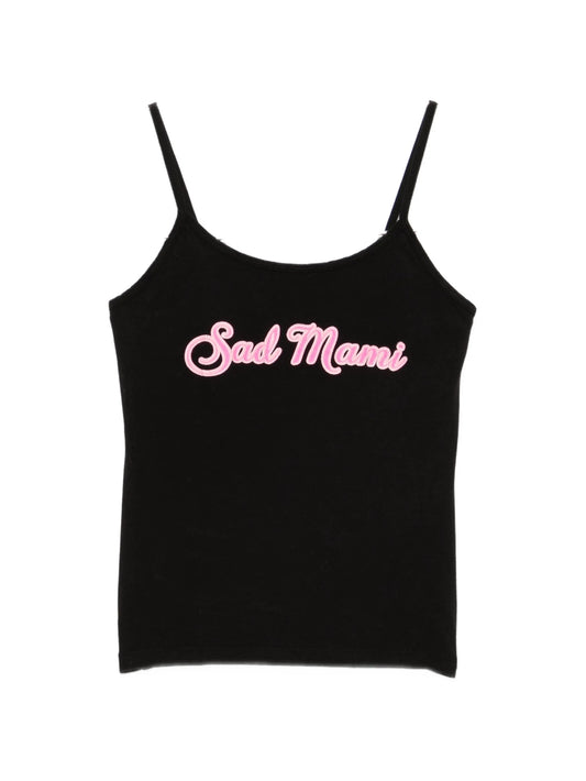 Sad Mami slogan tank top
