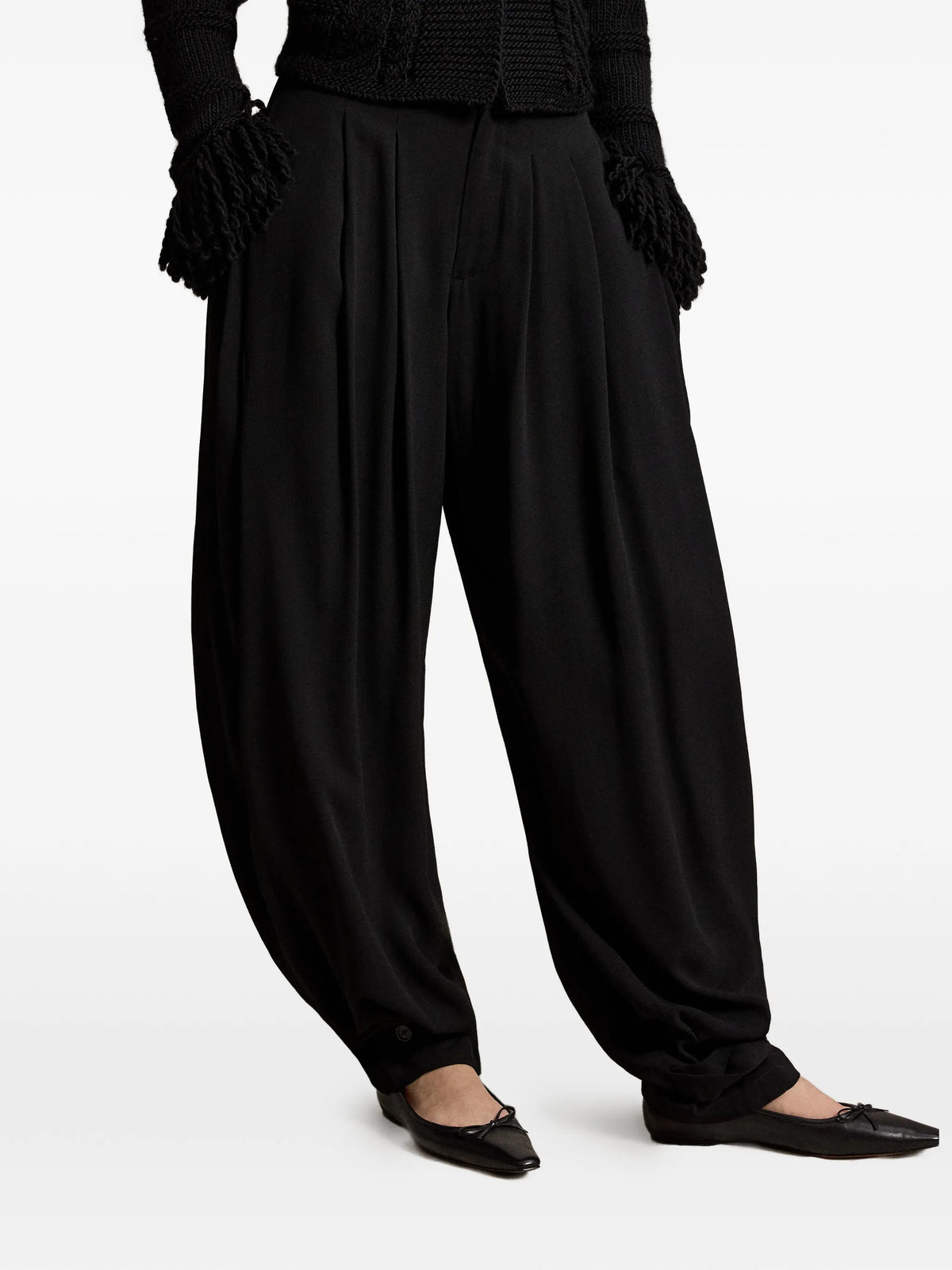 Jodhpur pleated trousers