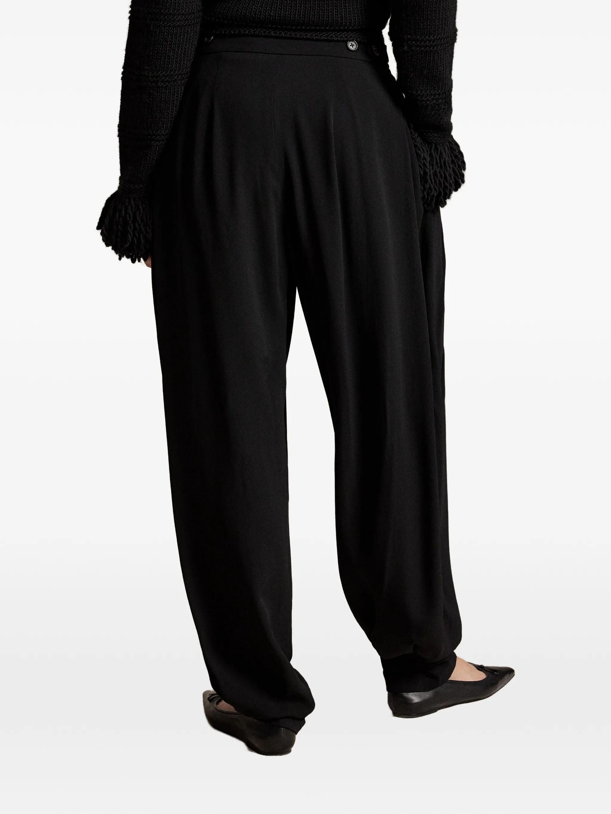 Jodhpur pleated trousers