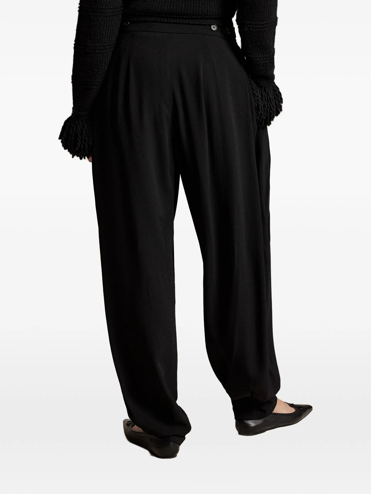 Jodhpur pleated trousers