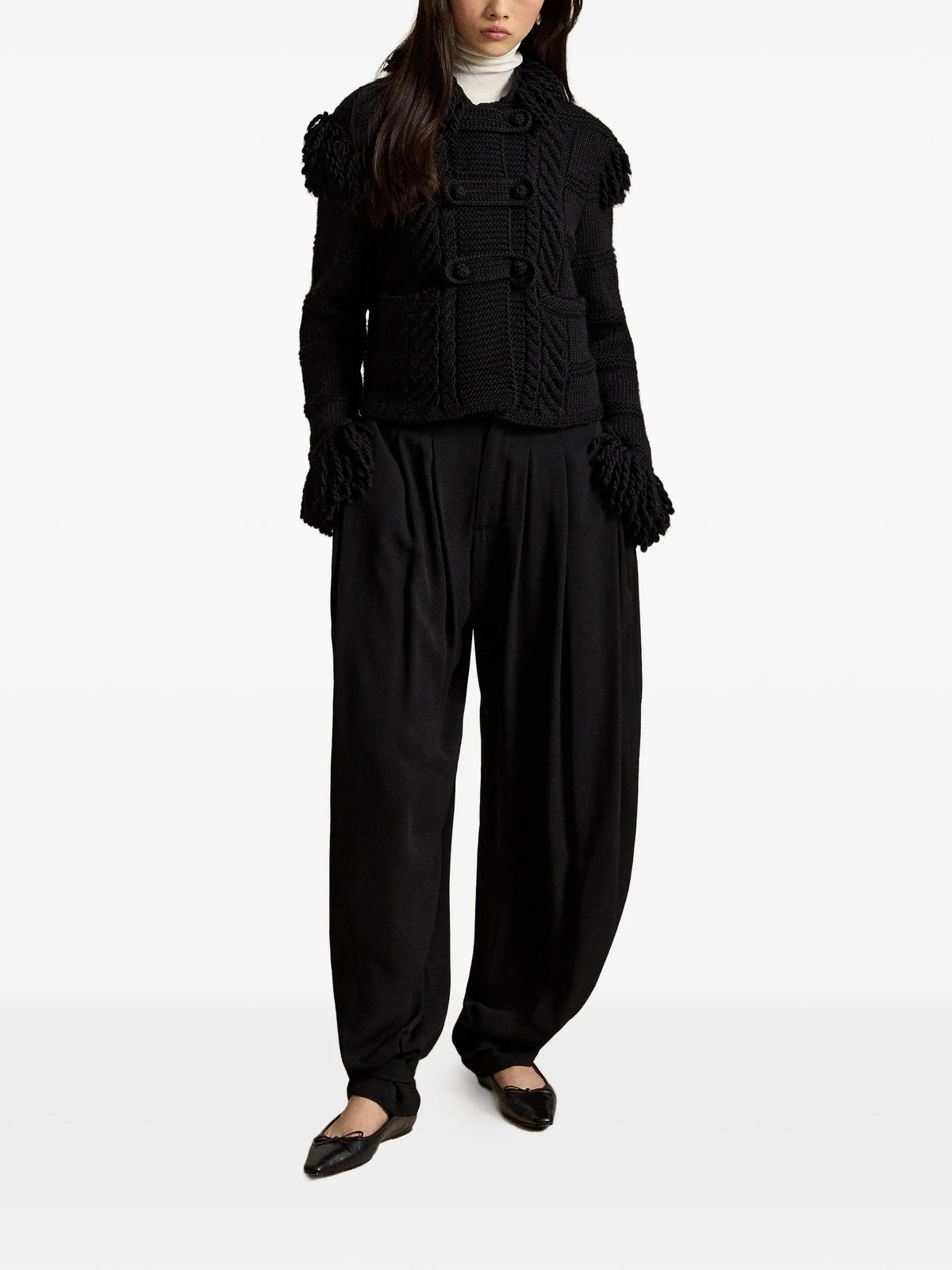 Jodhpur pleated trousers