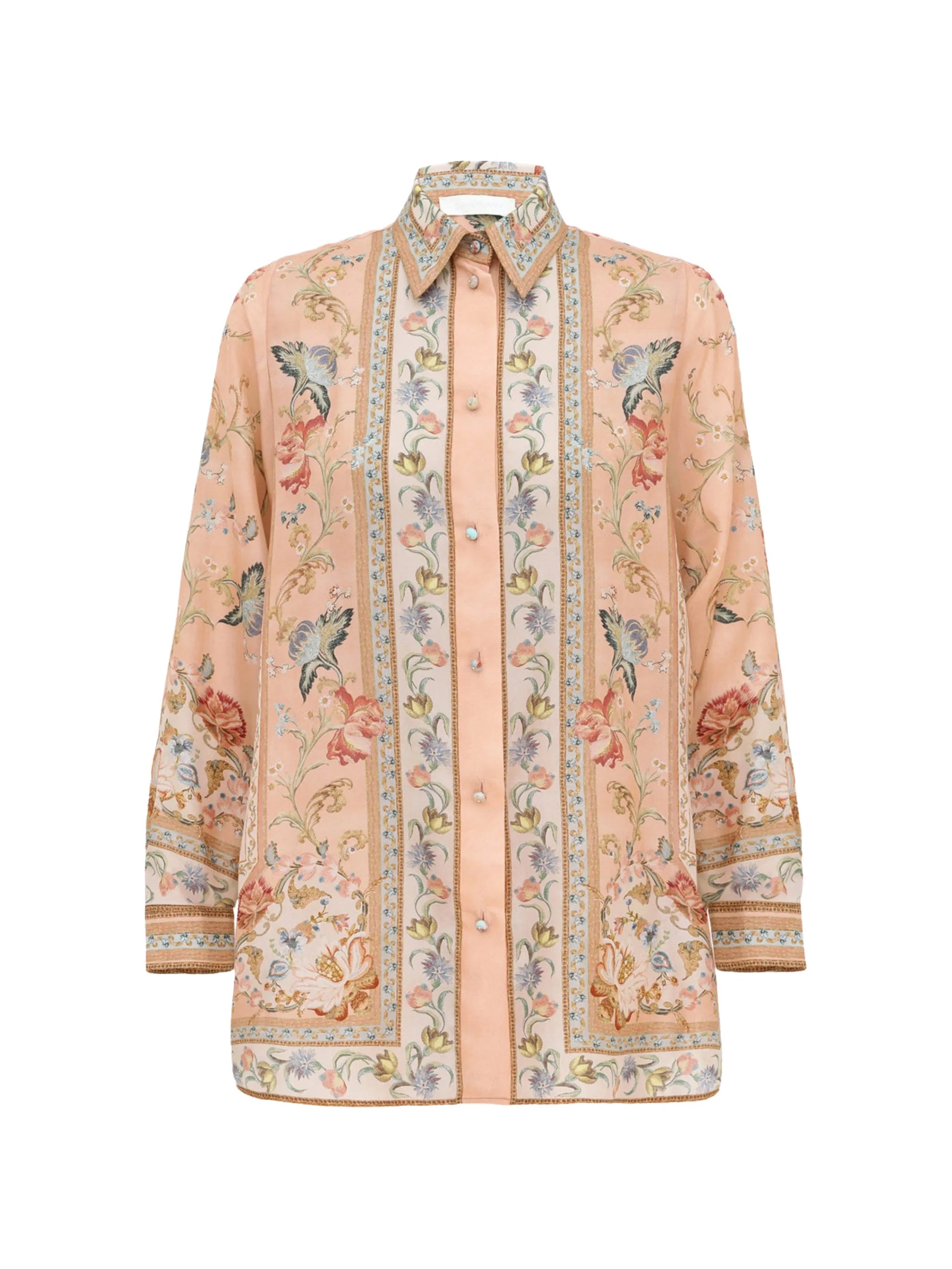 Roselight paisley-print shirt
