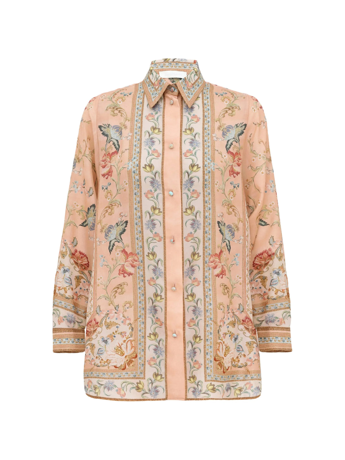 Roselight paisley-print shirt