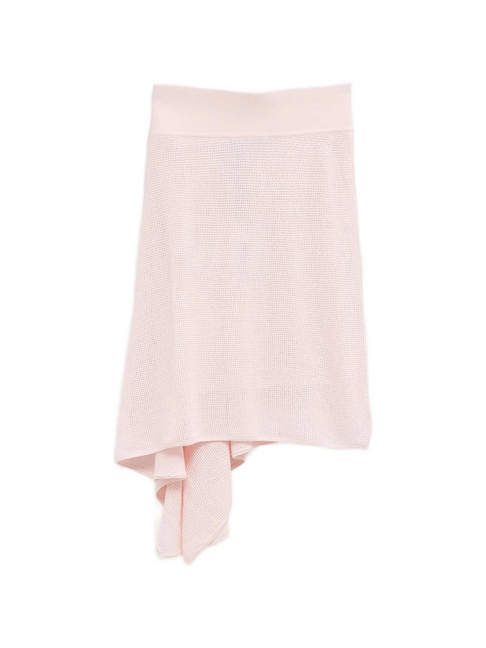 The Voile asymmetric draped skirt