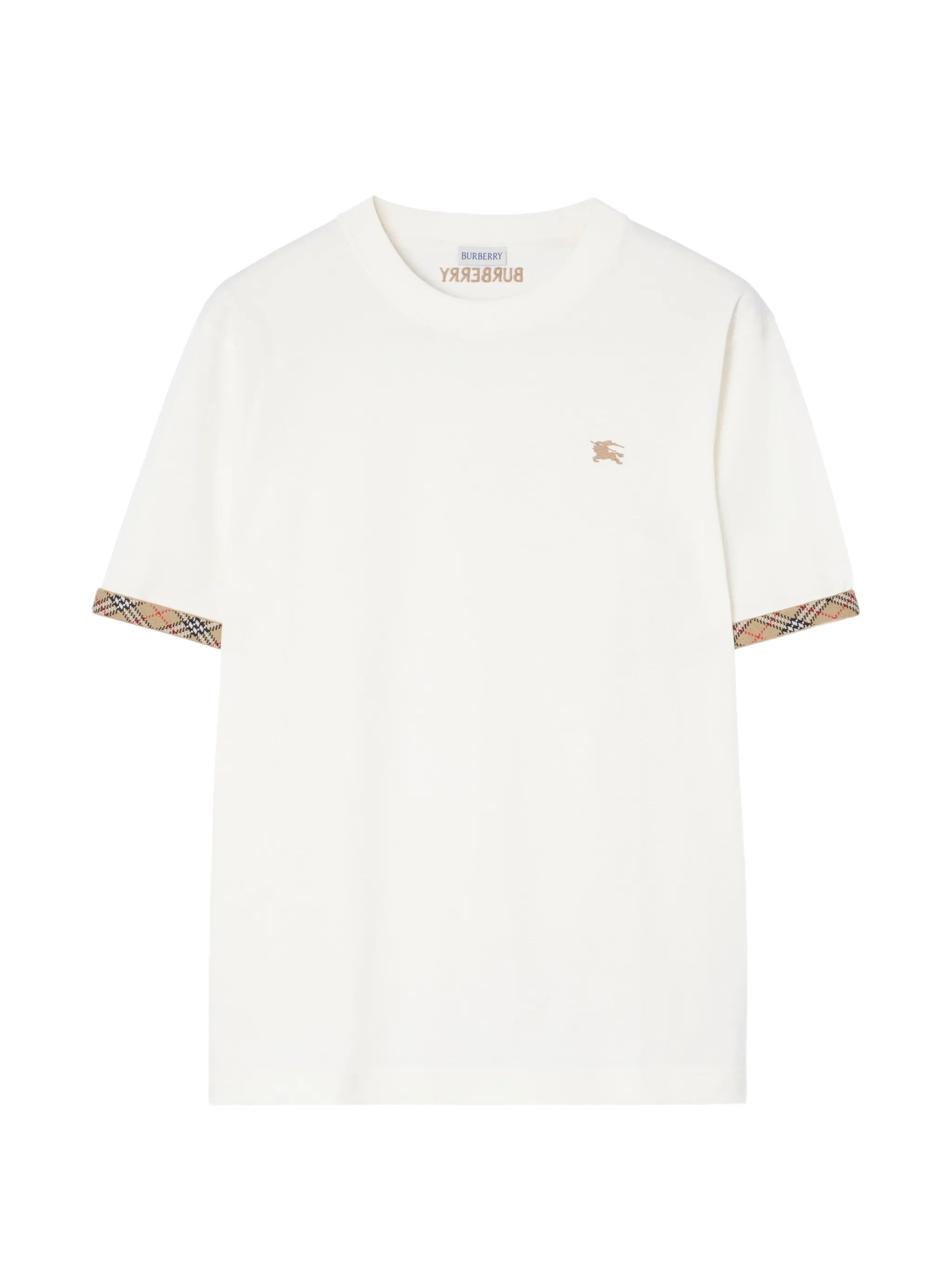 embroidered-logo T-shirt