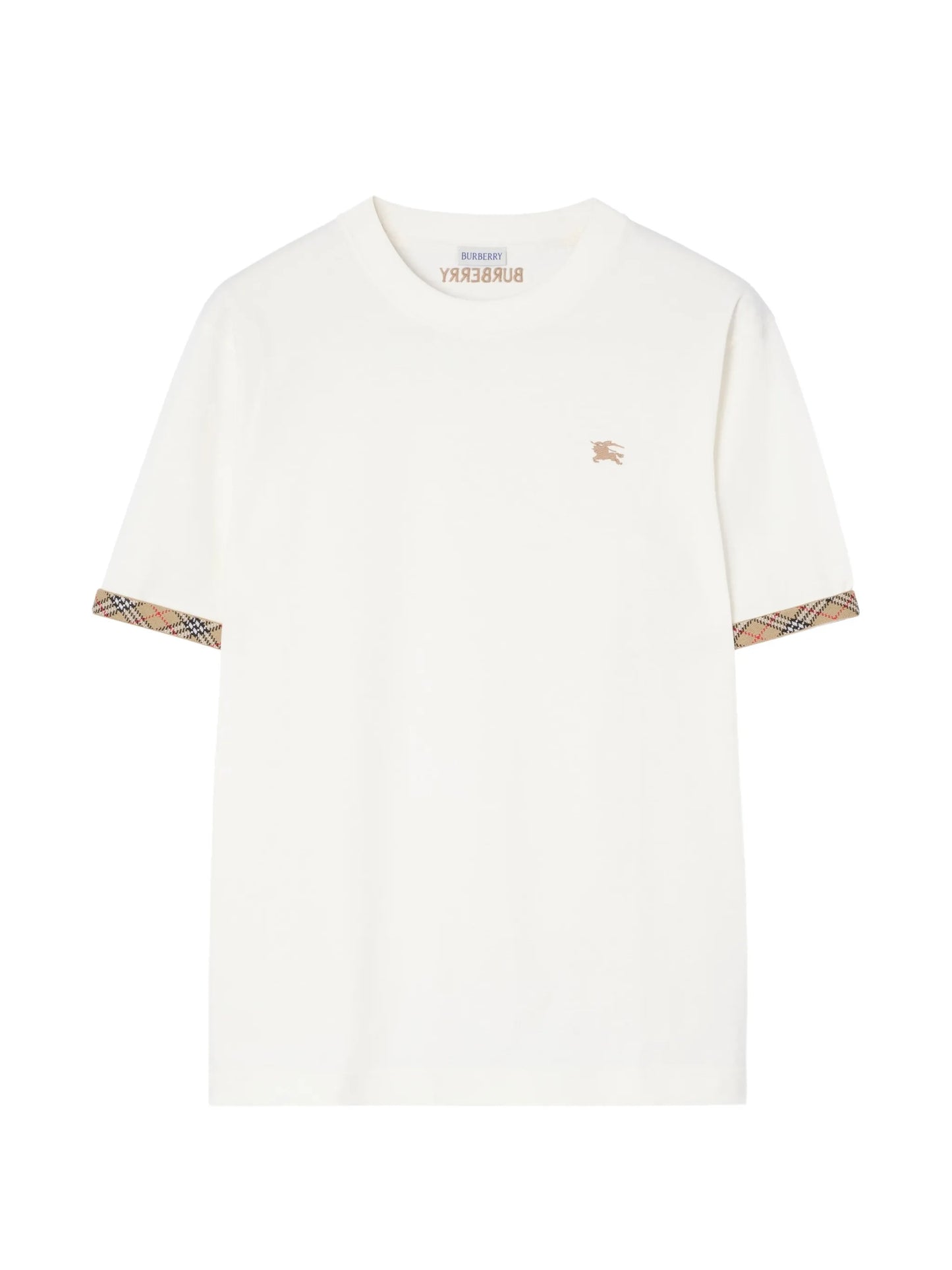 embroidered-logo T-shirt