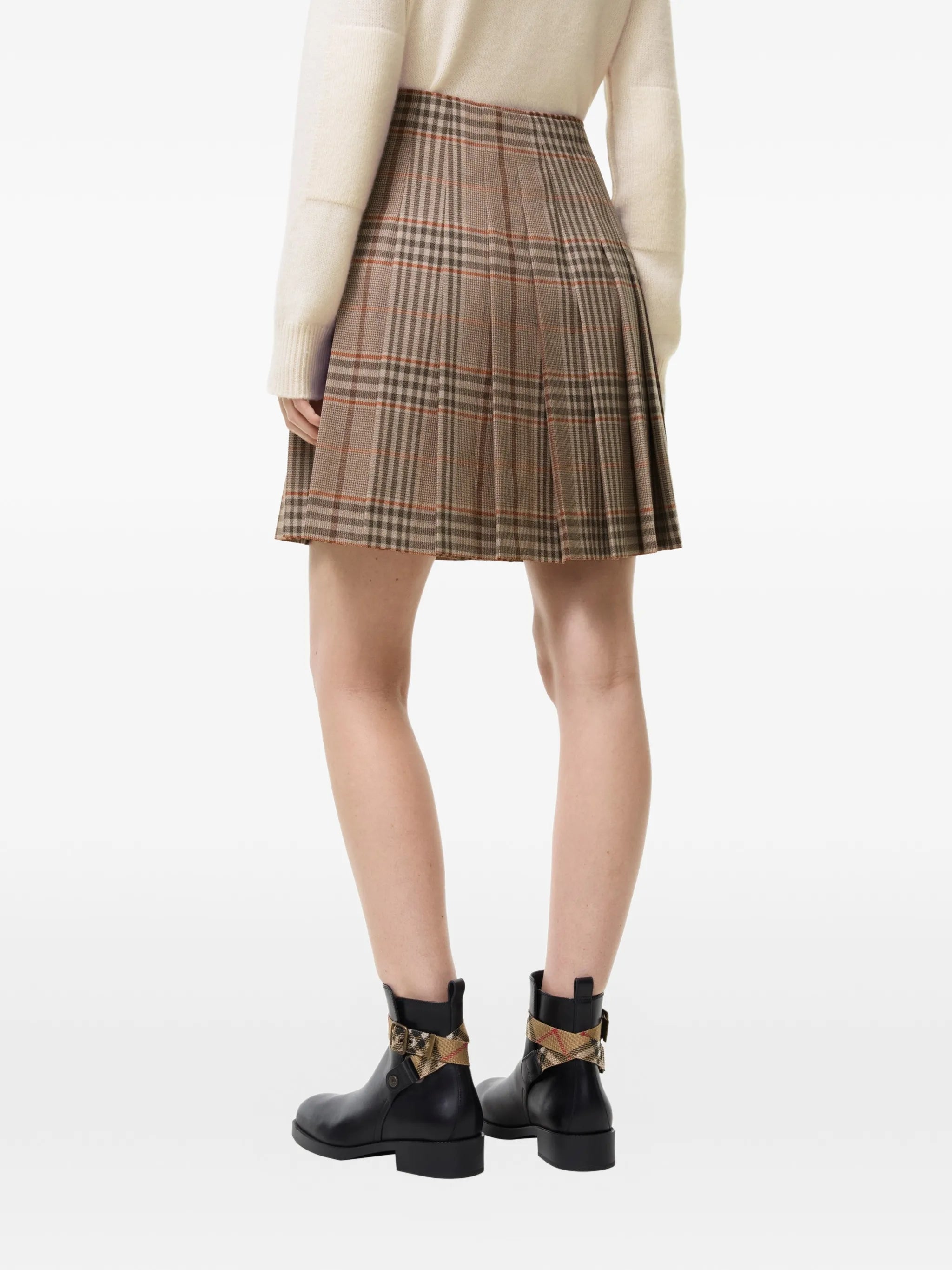 Check wool kilt