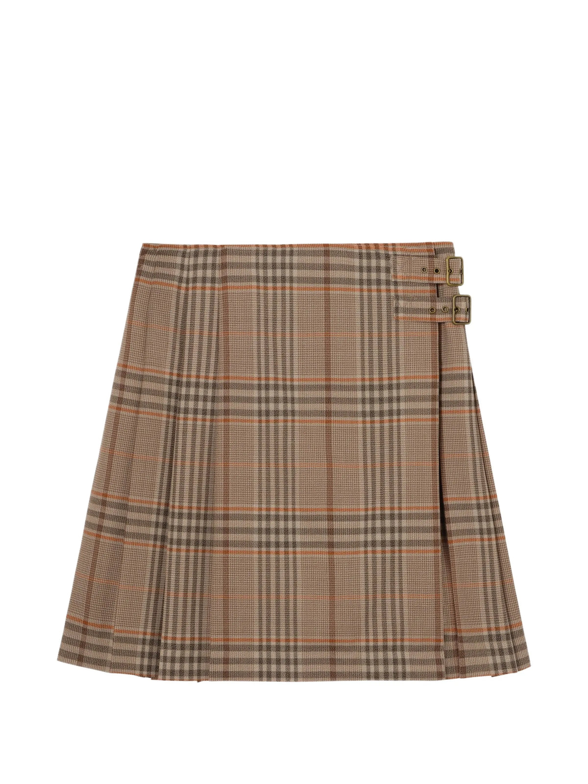 Check wool kilt