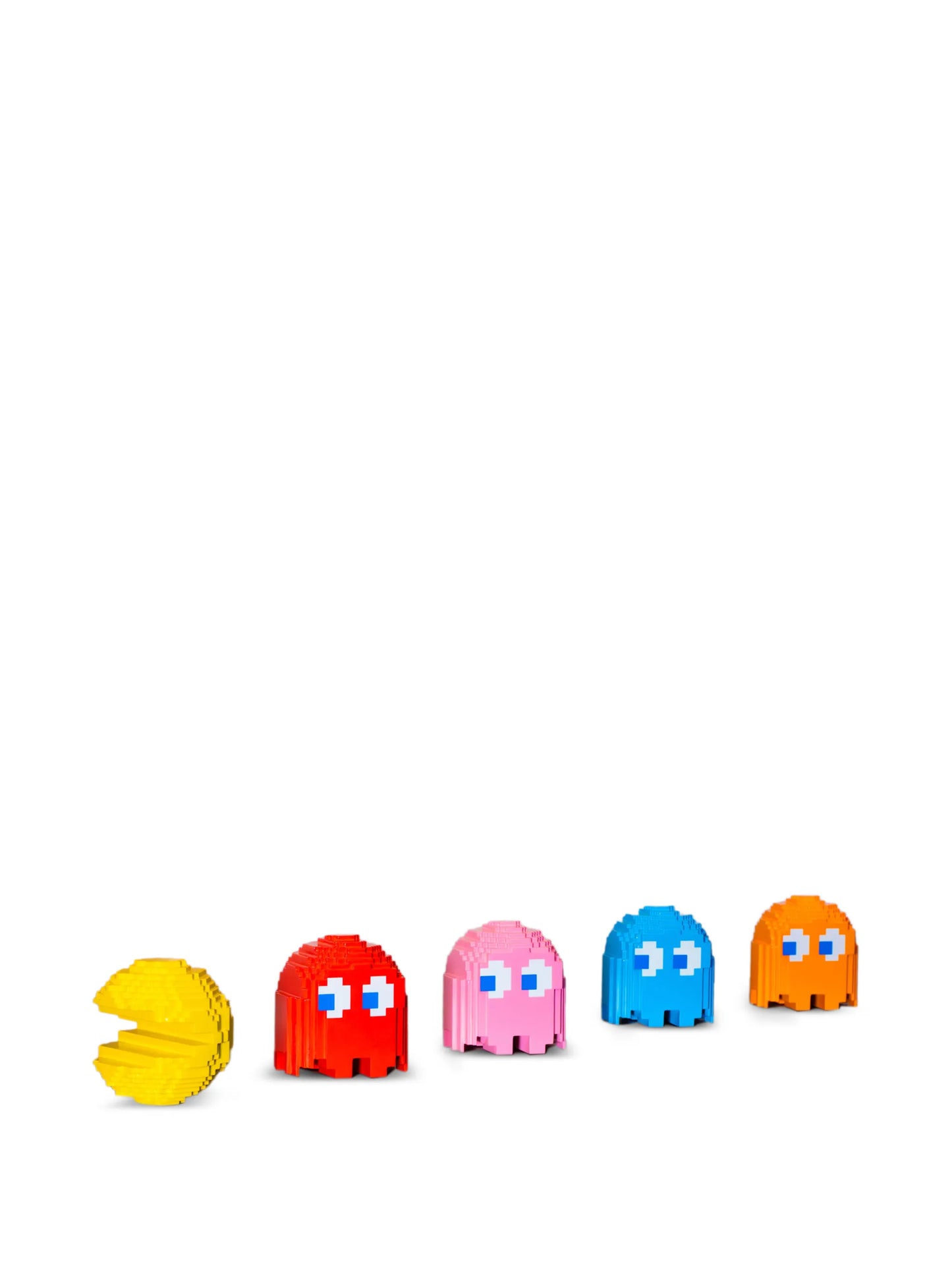 Pac-Man and his Ghosts sculpture set