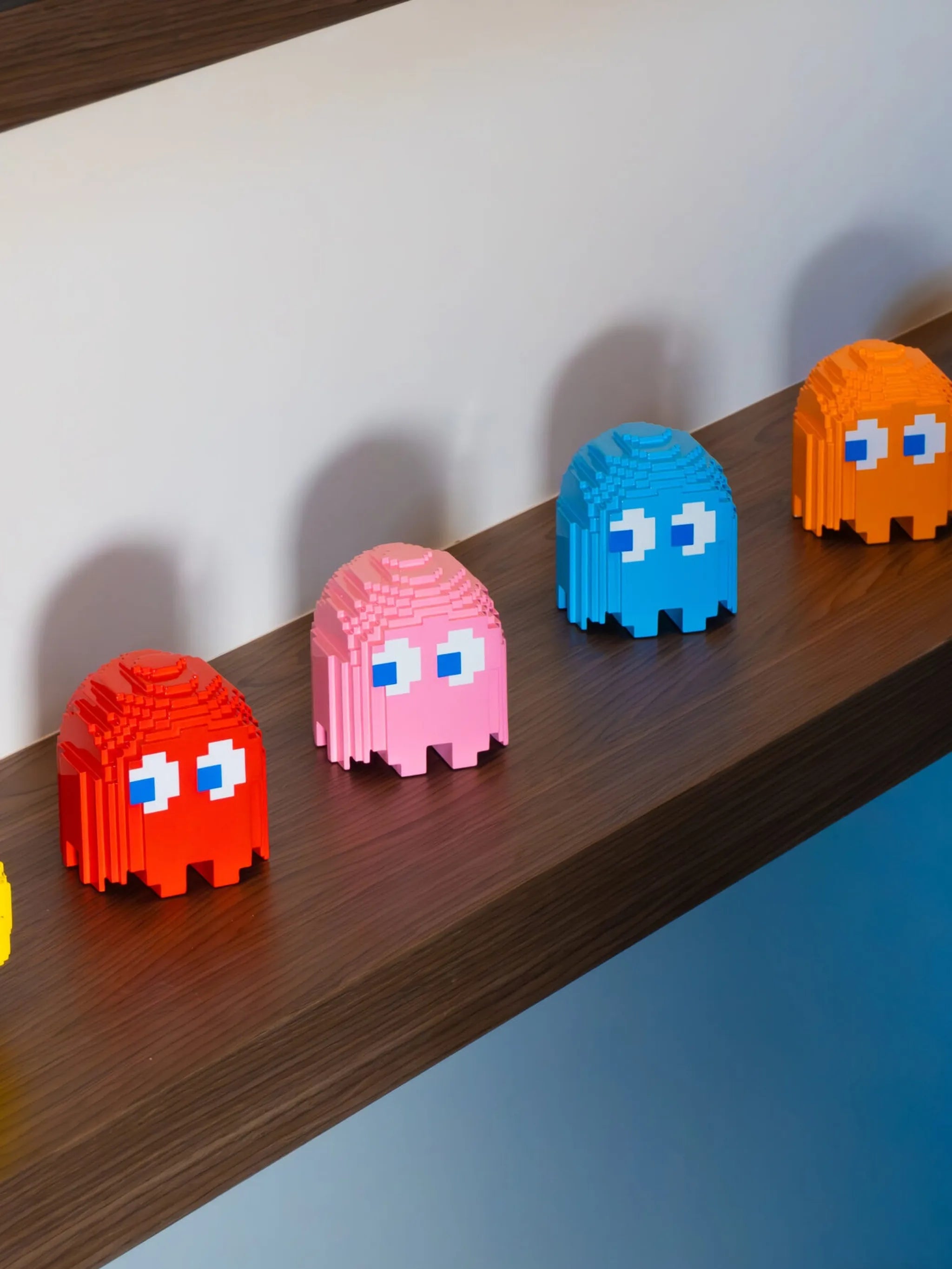 Pac-Man and his Ghosts sculpture set