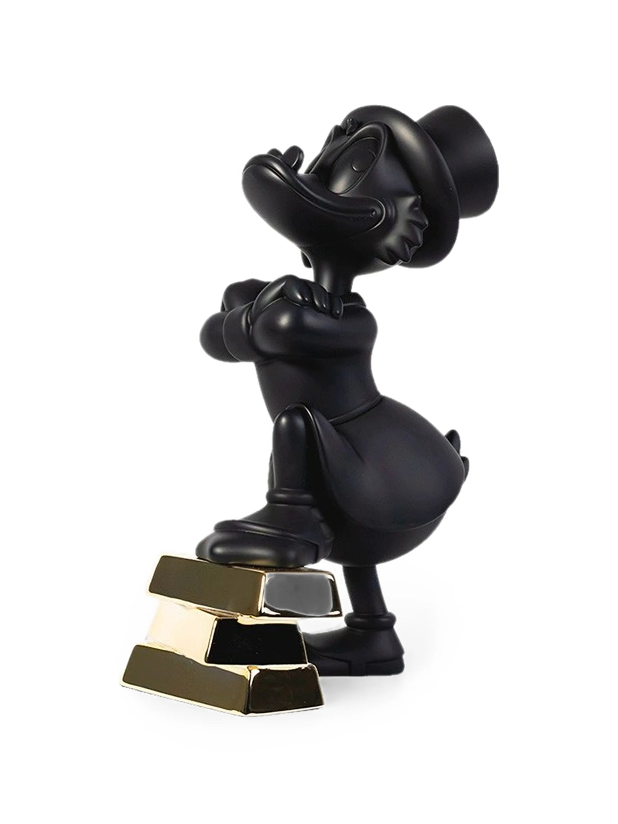 Uncle Scrooge Ingots sculpture