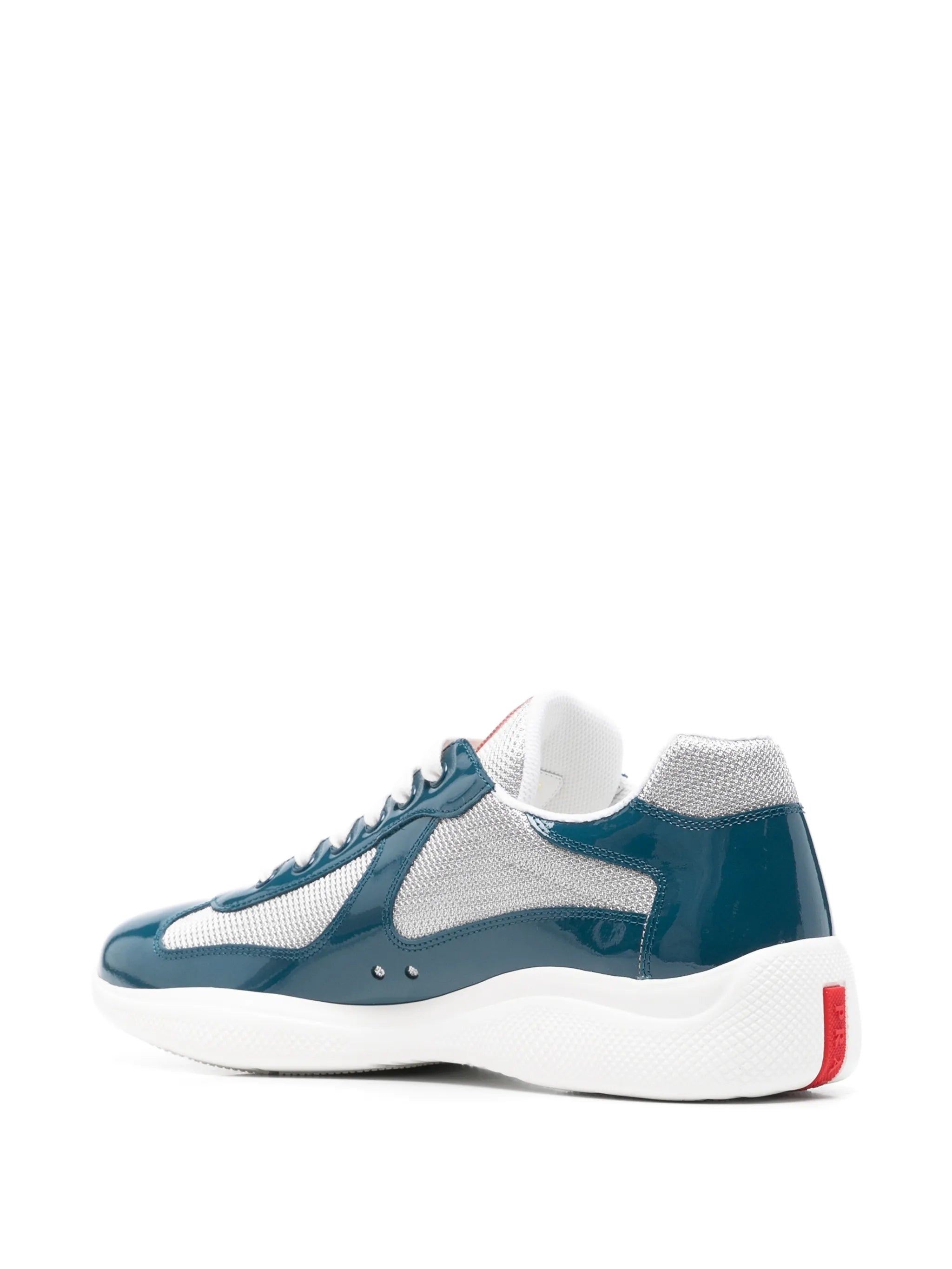 America's Cup patent-leather sneakers