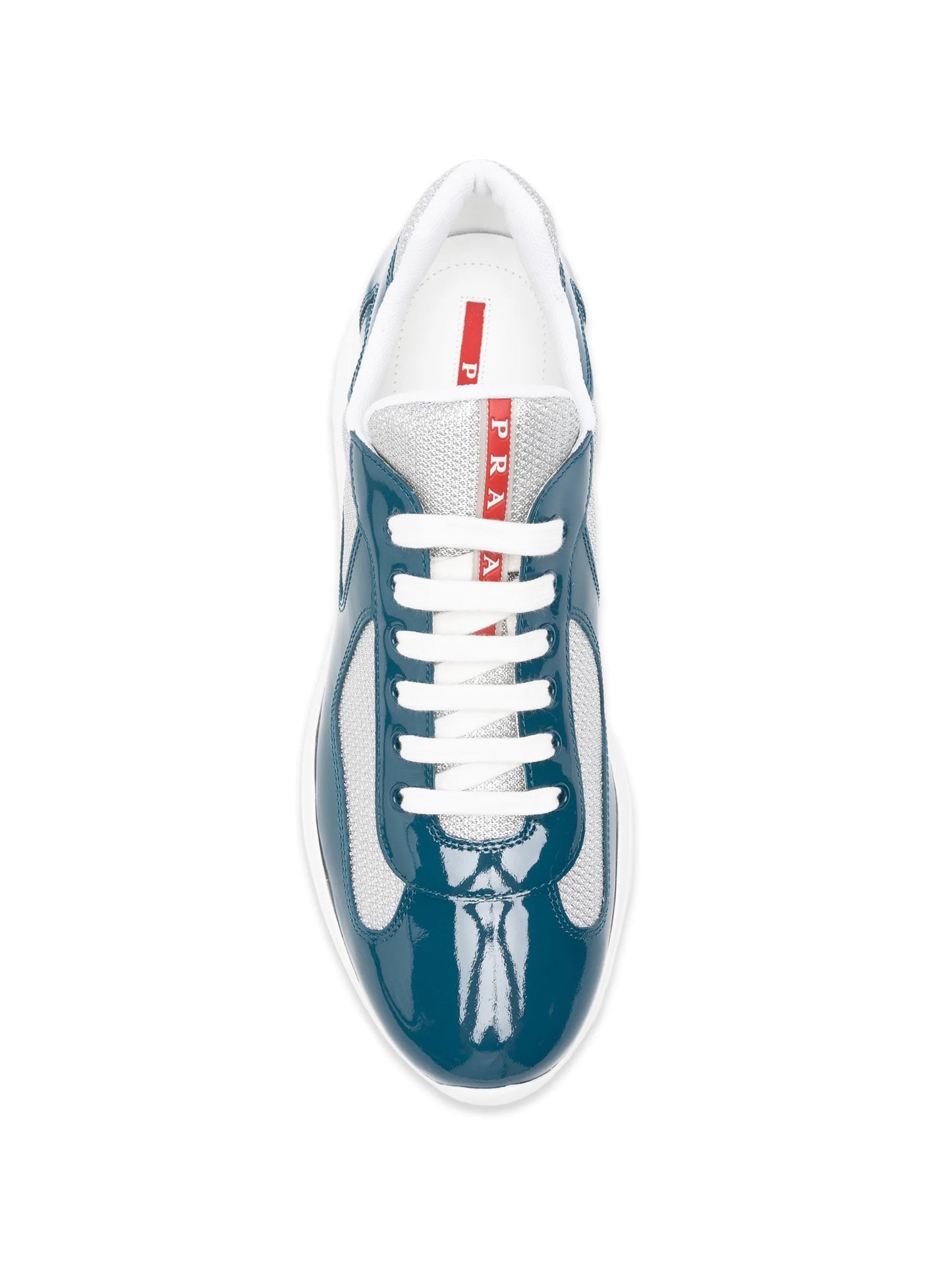 America's Cup patent-leather sneakers