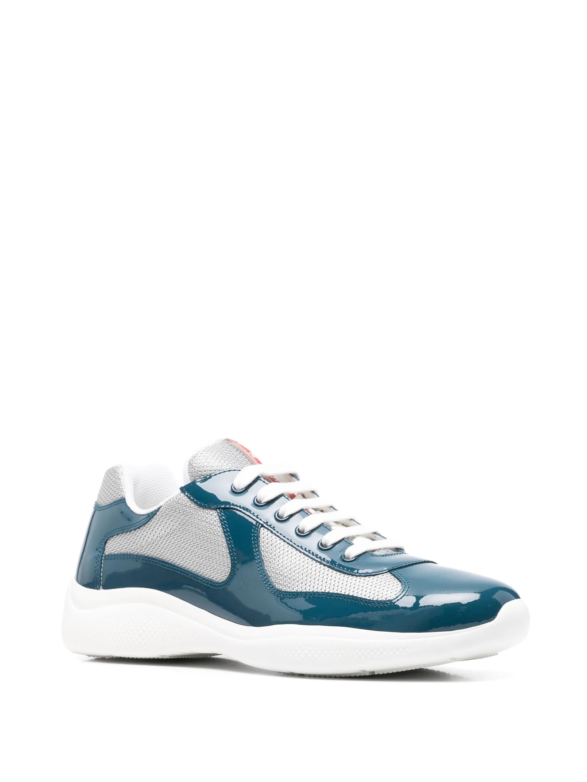 America's Cup patent-leather sneakers