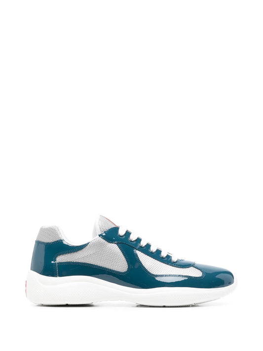 America's Cup patent-leather sneakers