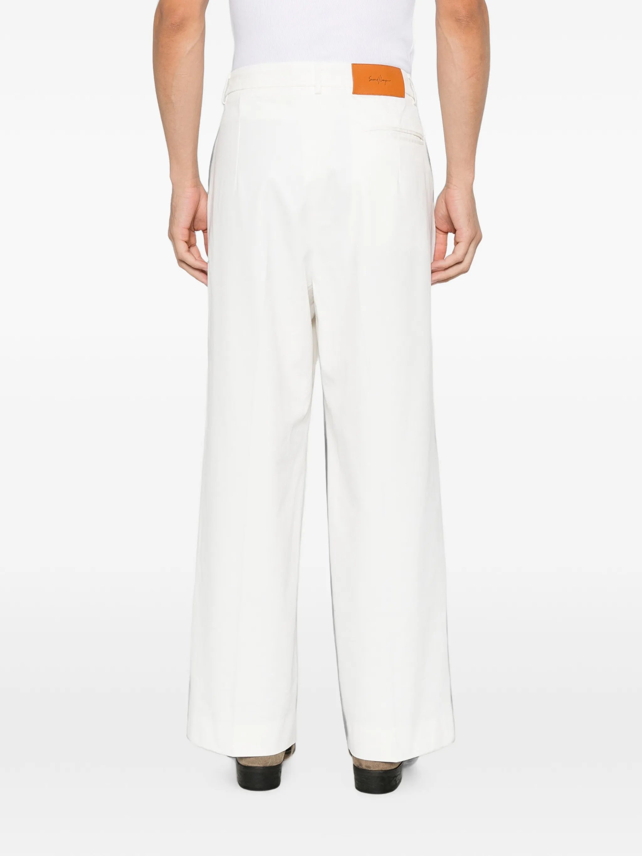 Saico pleated trousers