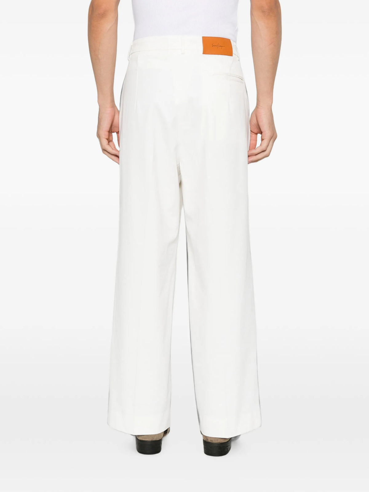 Saico pleated trousers