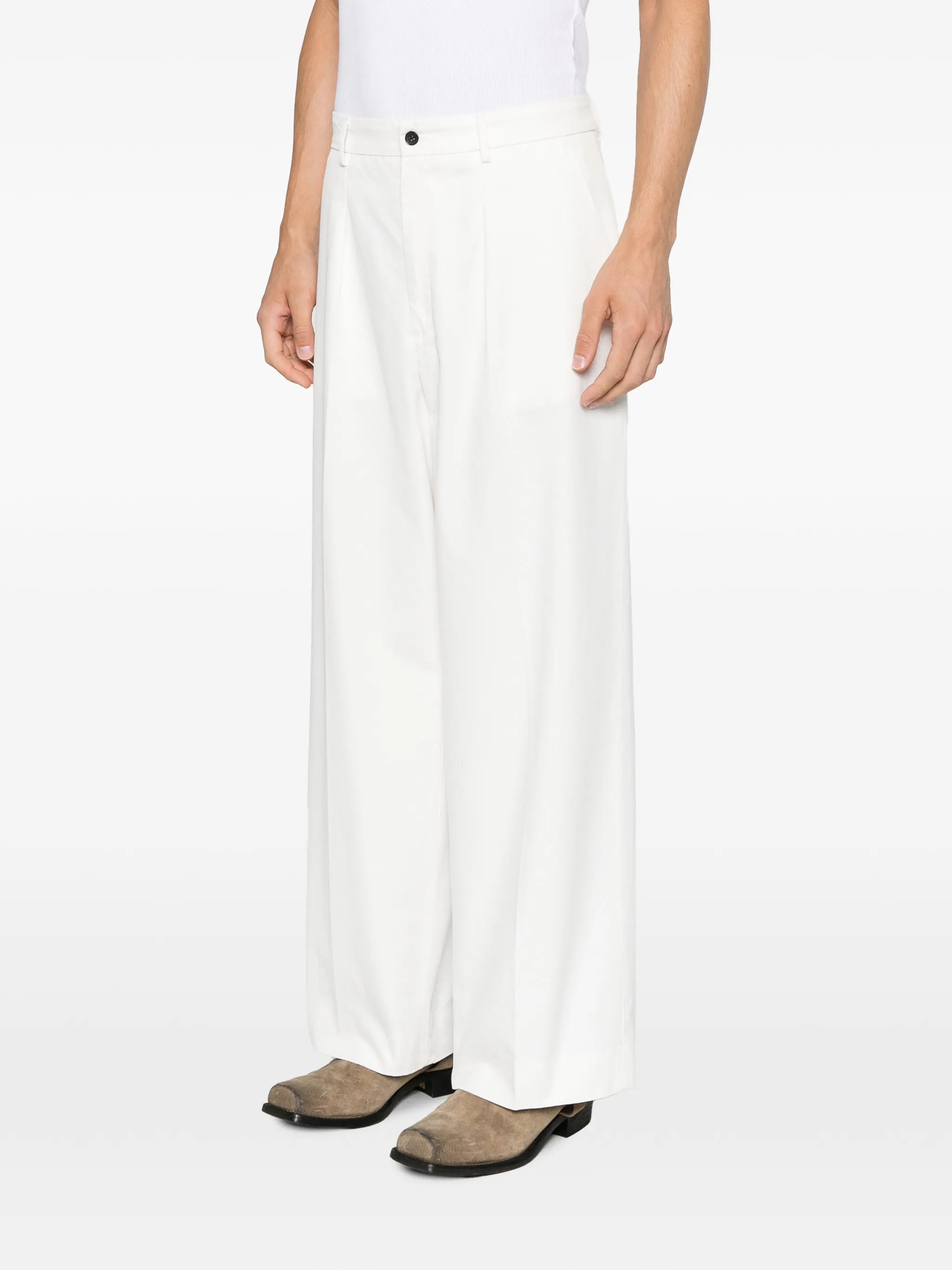 Saico pleated trousers