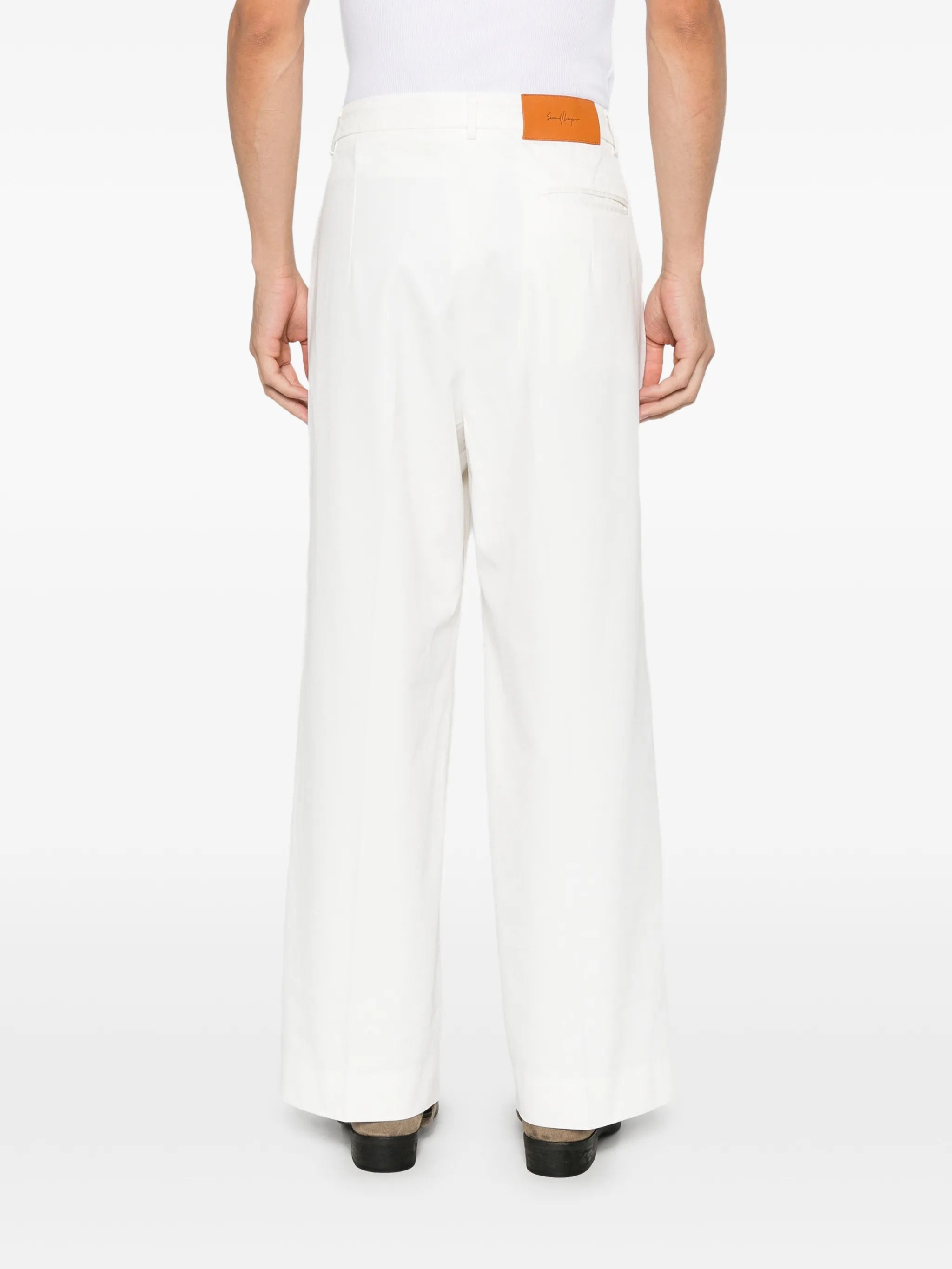 Saico pleated trousers
