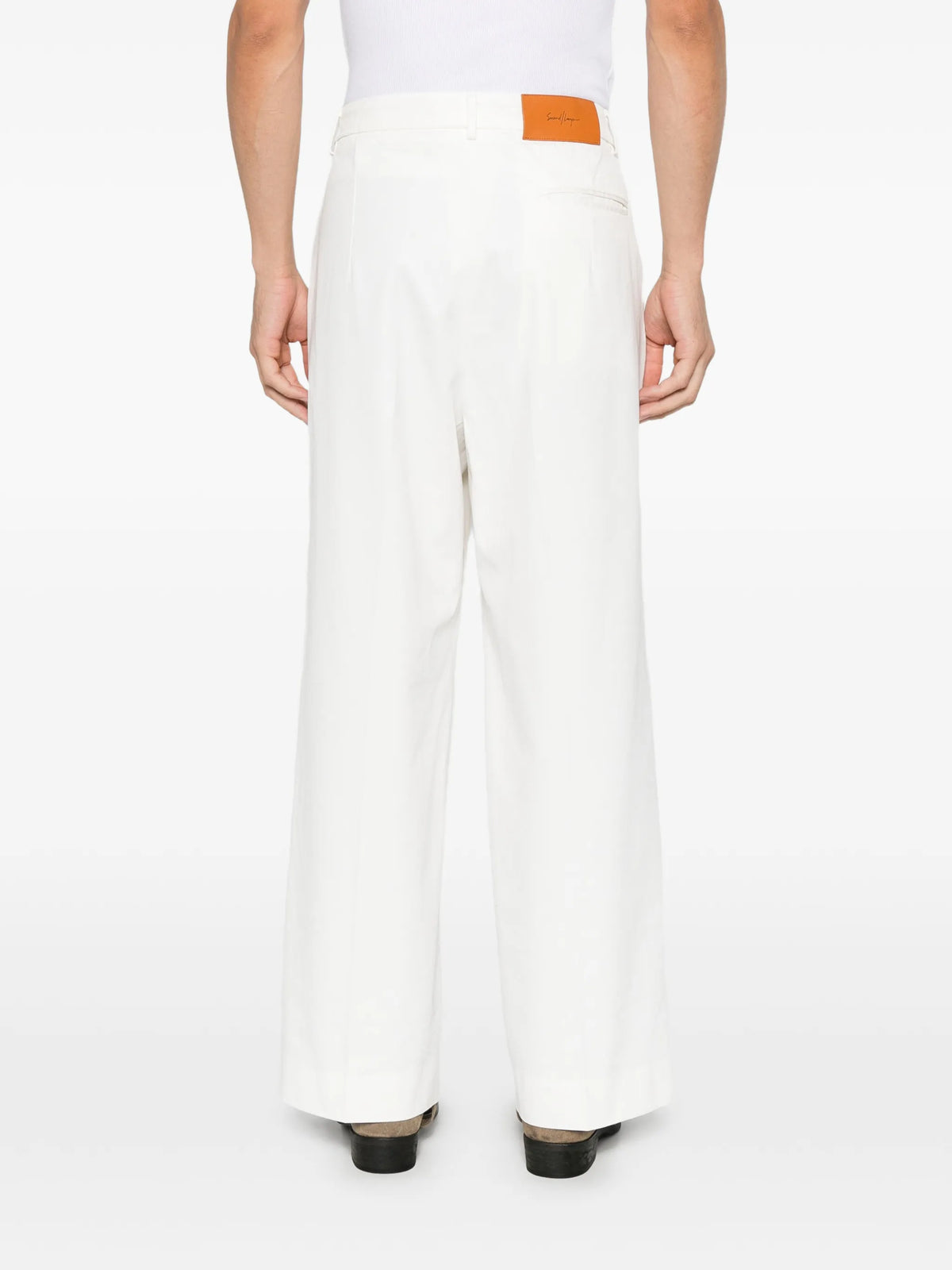 Saico pleated trousers