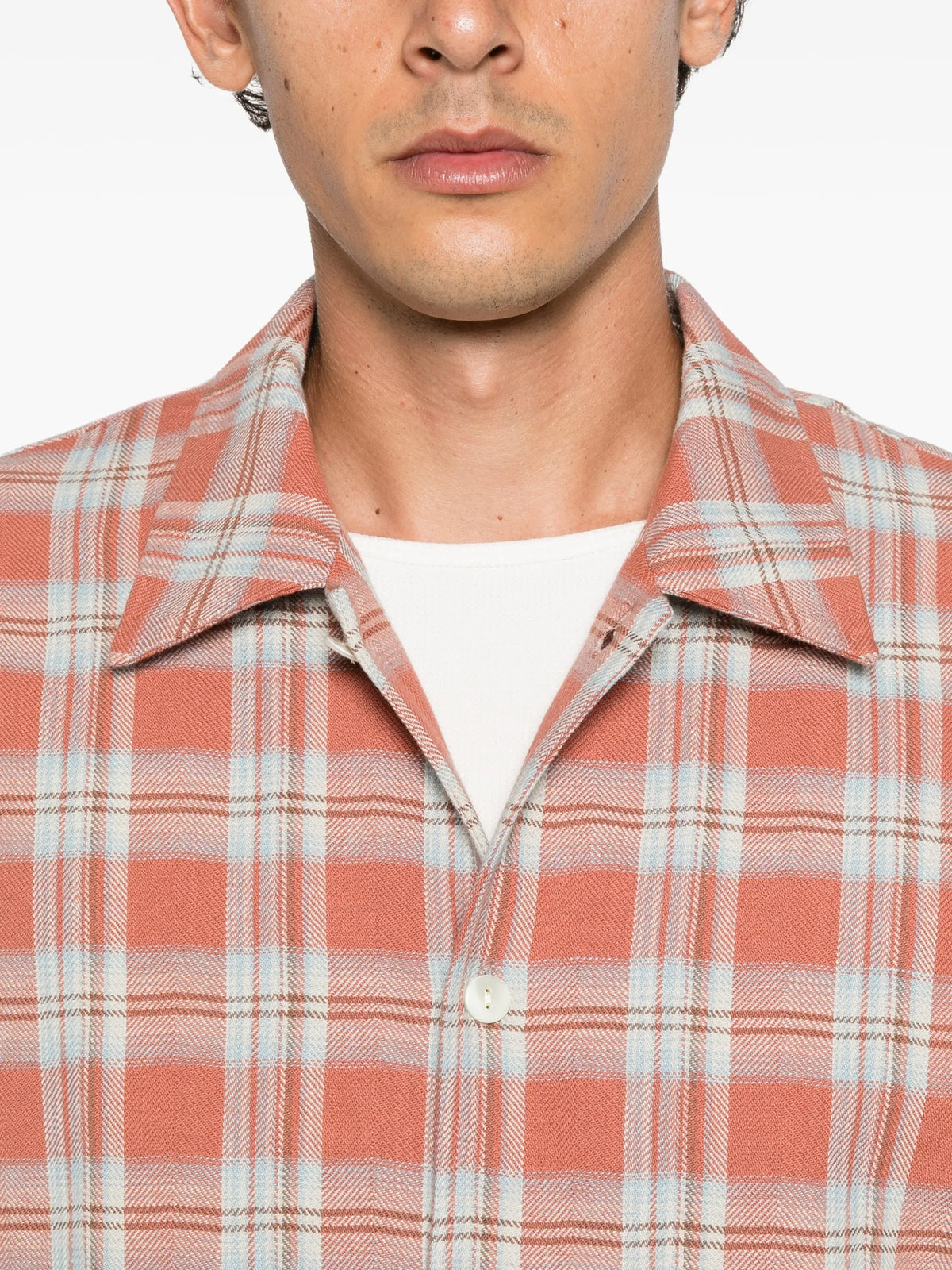 check-pattern shirt