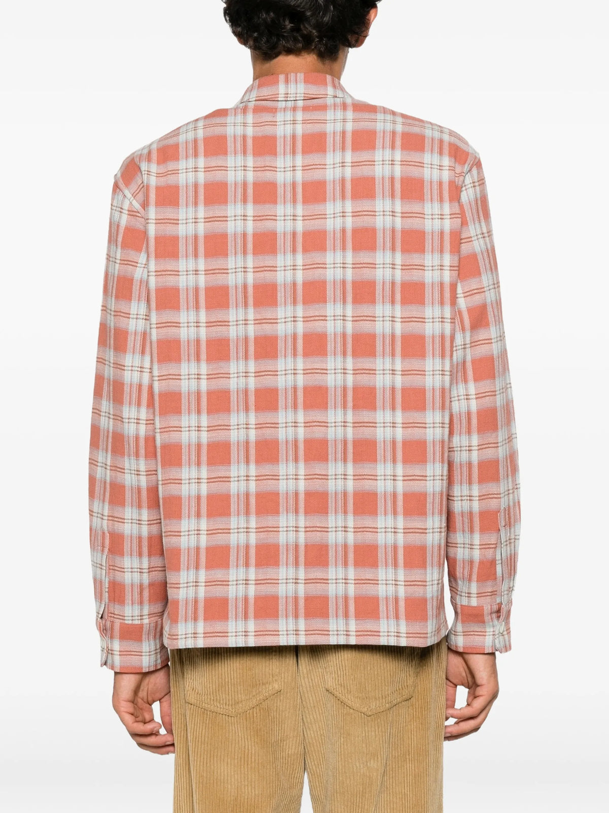 check-pattern shirt