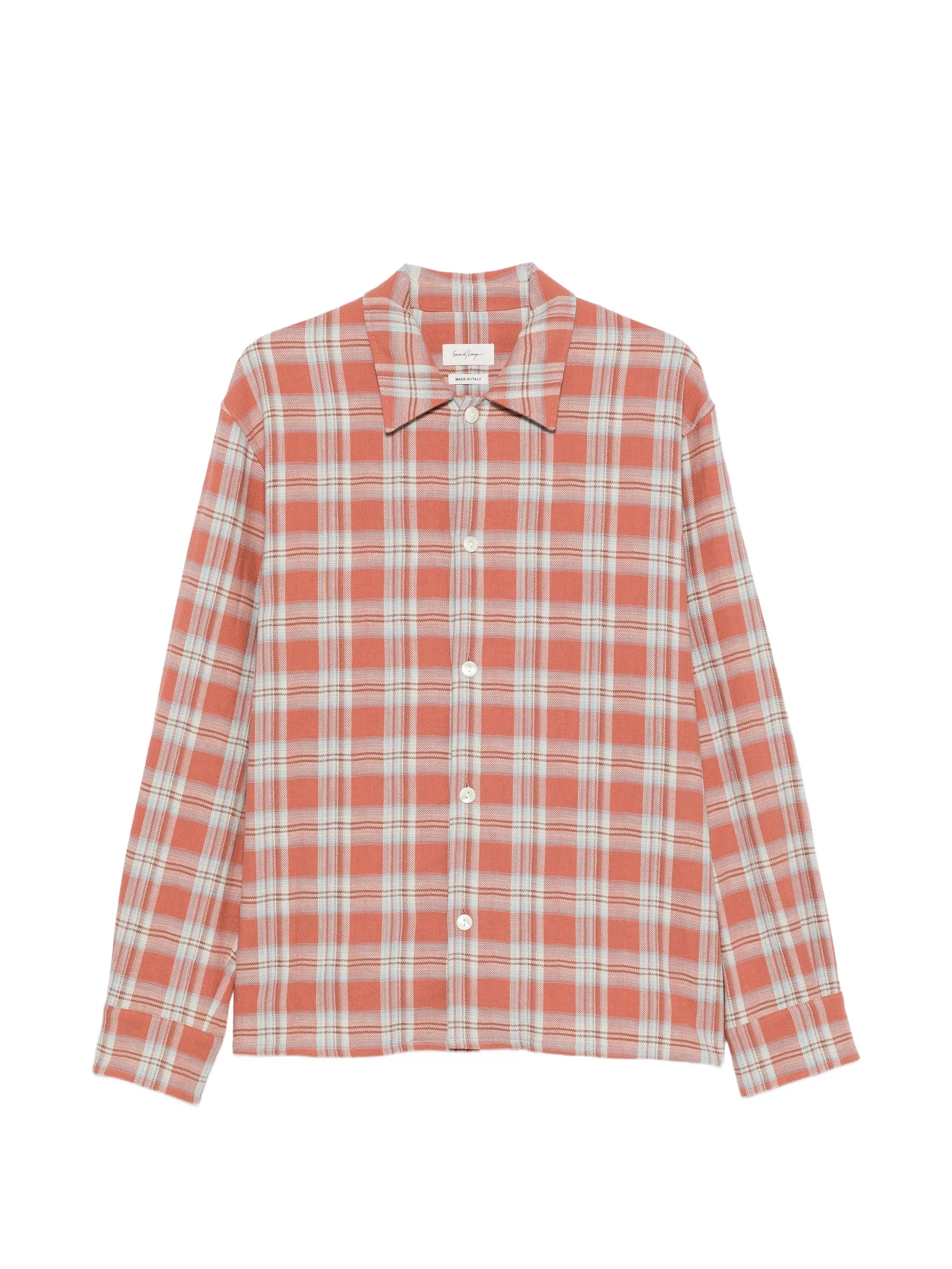 check-pattern shirt