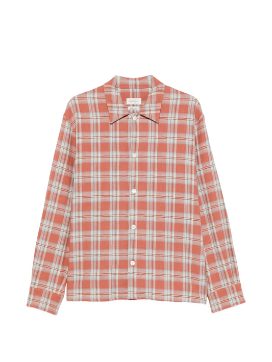 check-pattern shirt
