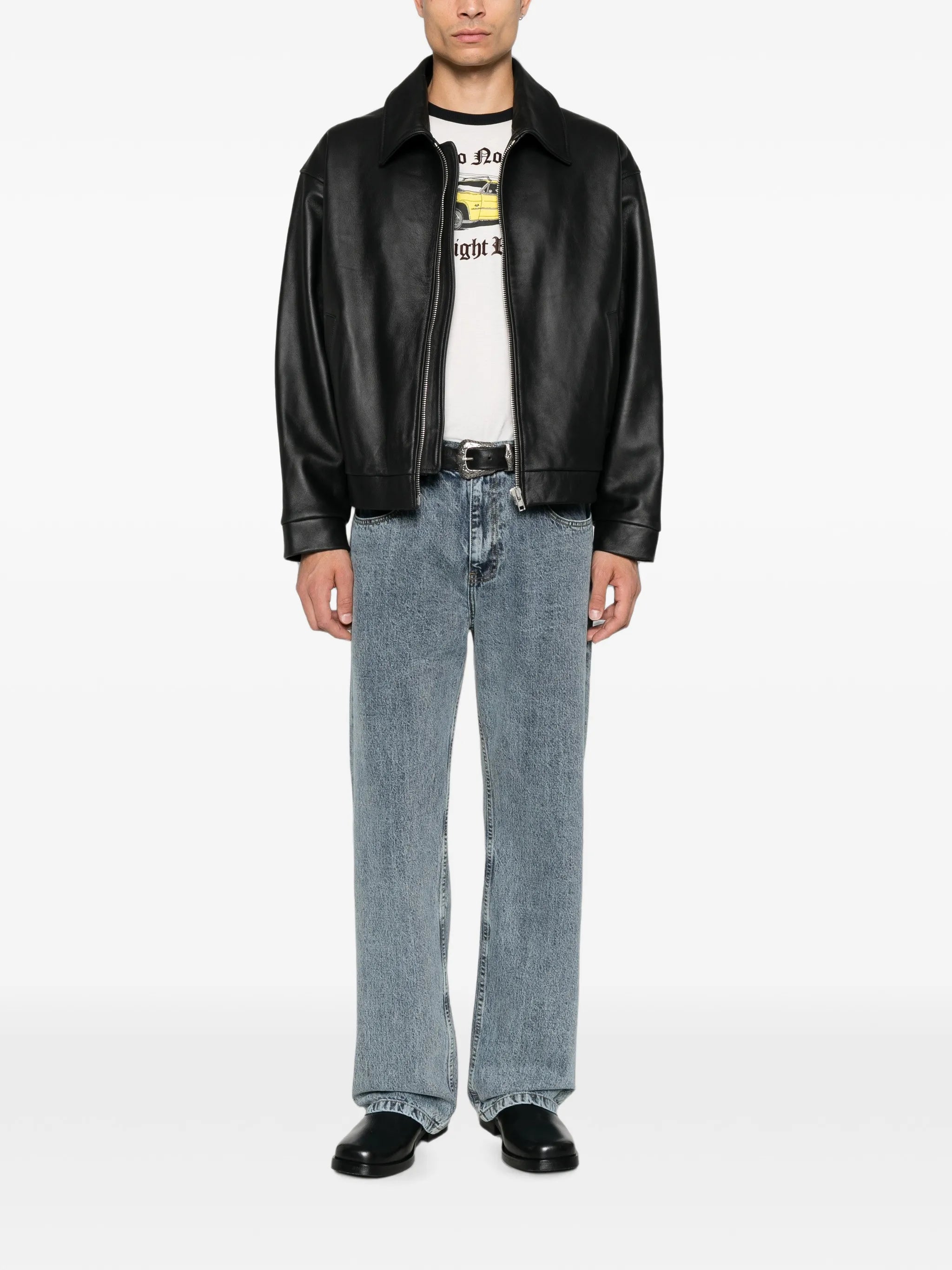 Barras leather jacket