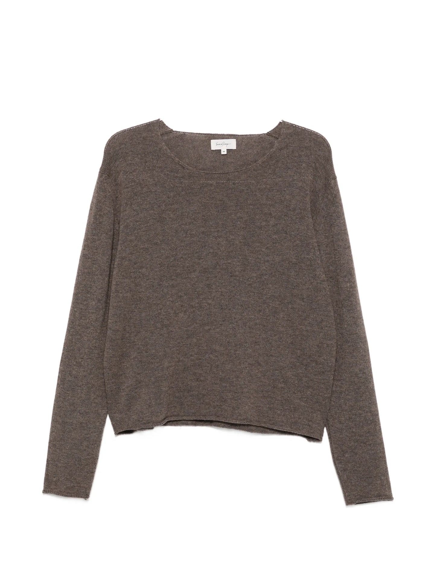 Weezur raw-edge sweater