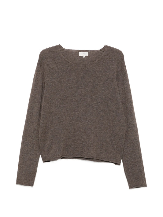 Weezur raw-edge sweater