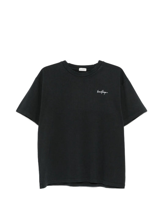 logo-print graphic-print T-shirt