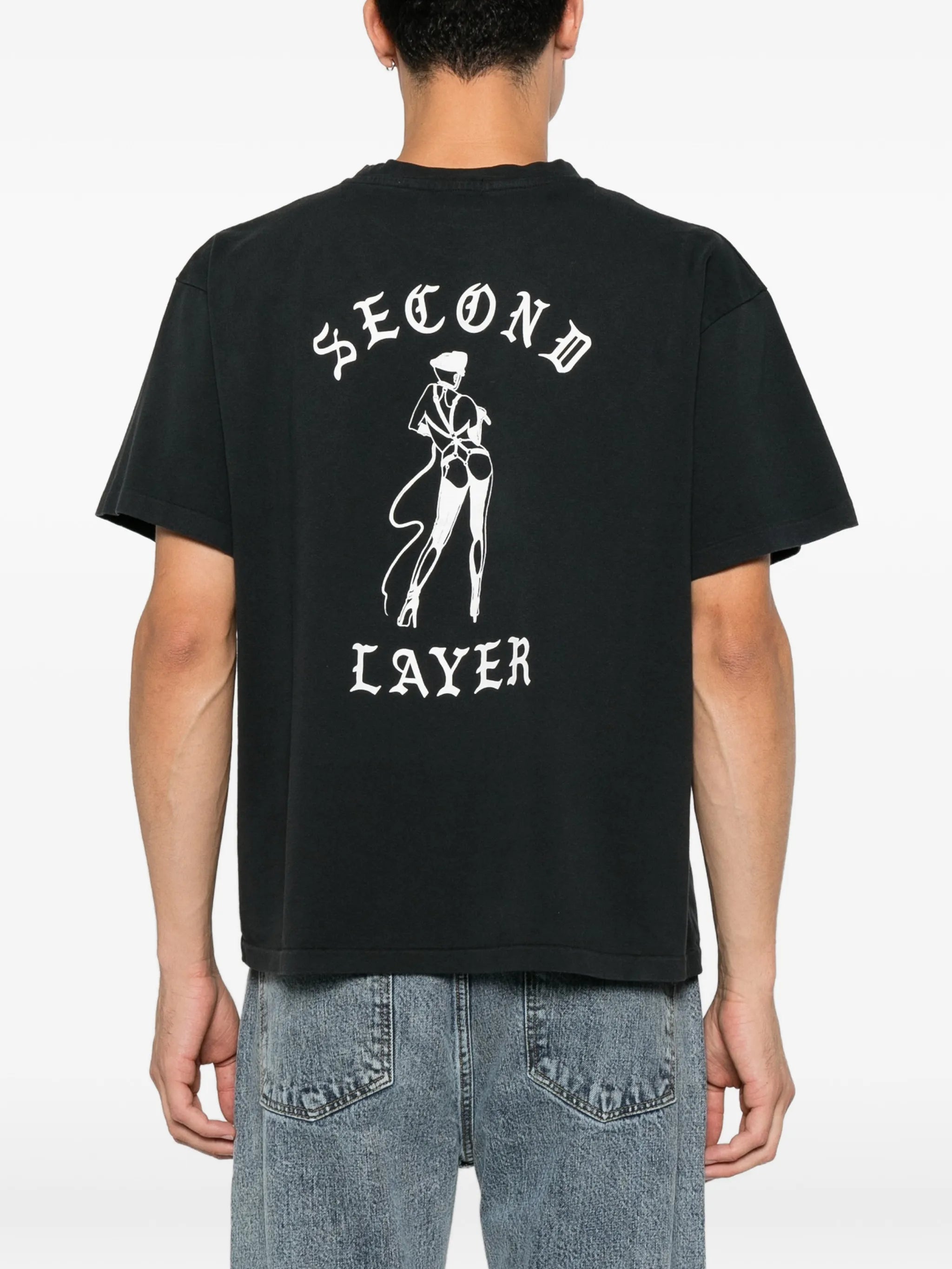 logo-print graphic-print T-shirt