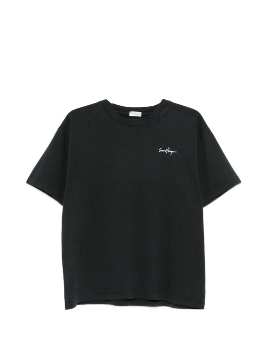 logo-print graphic-print T-shirt
