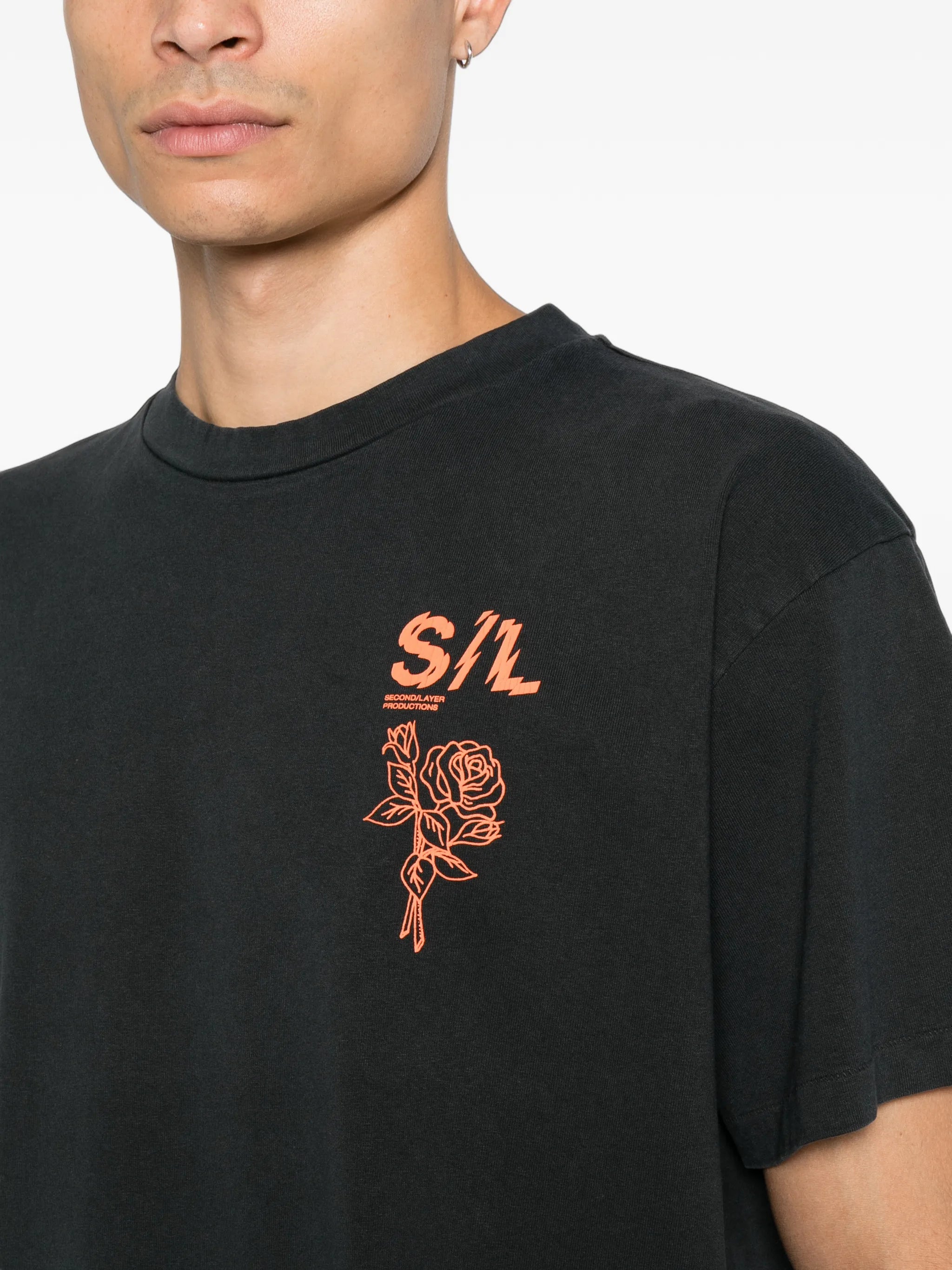 graphic-print T-shirt