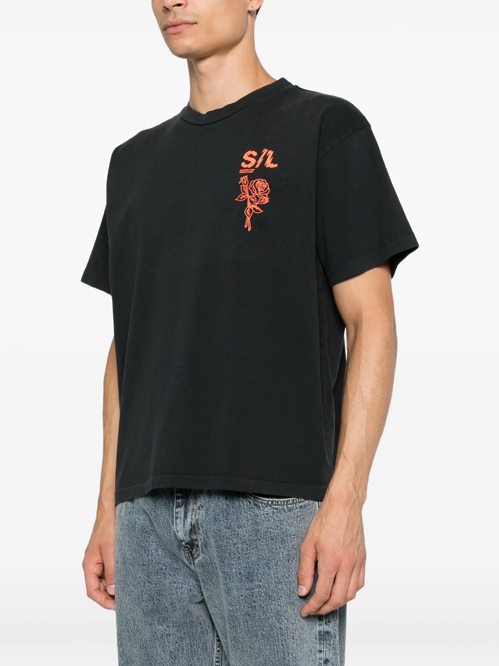graphic-print T-shirt
