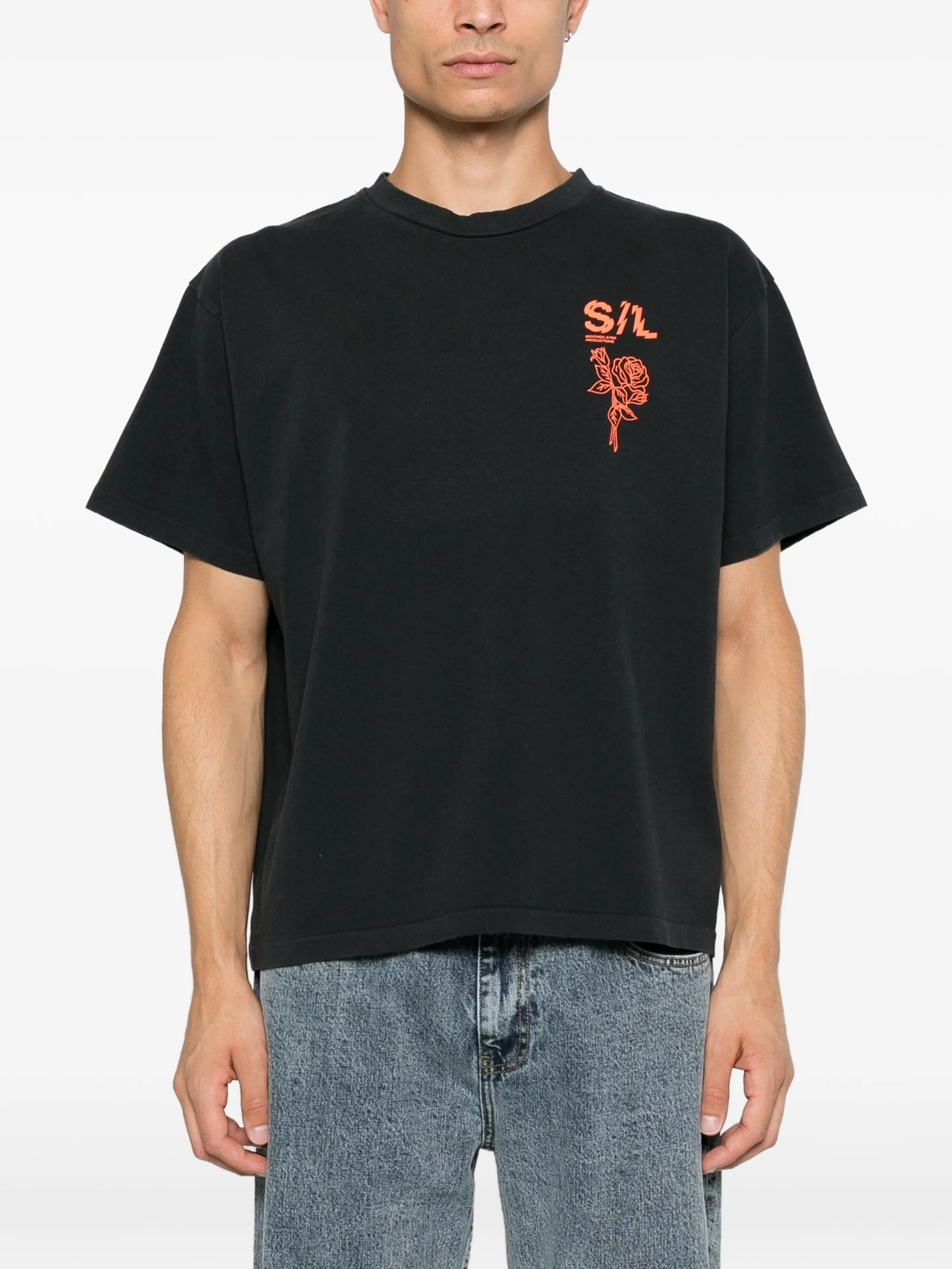 graphic-print T-shirt