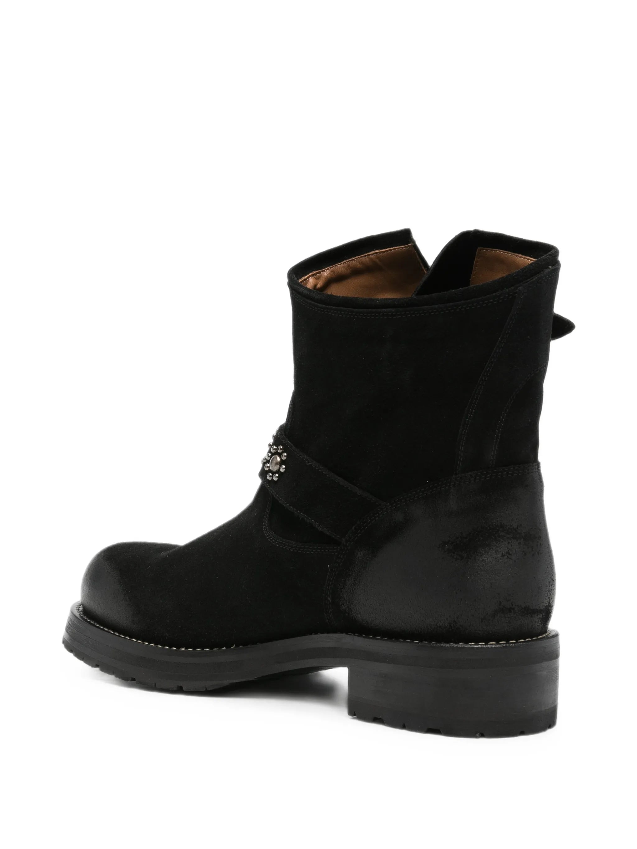 Rider buckled boots